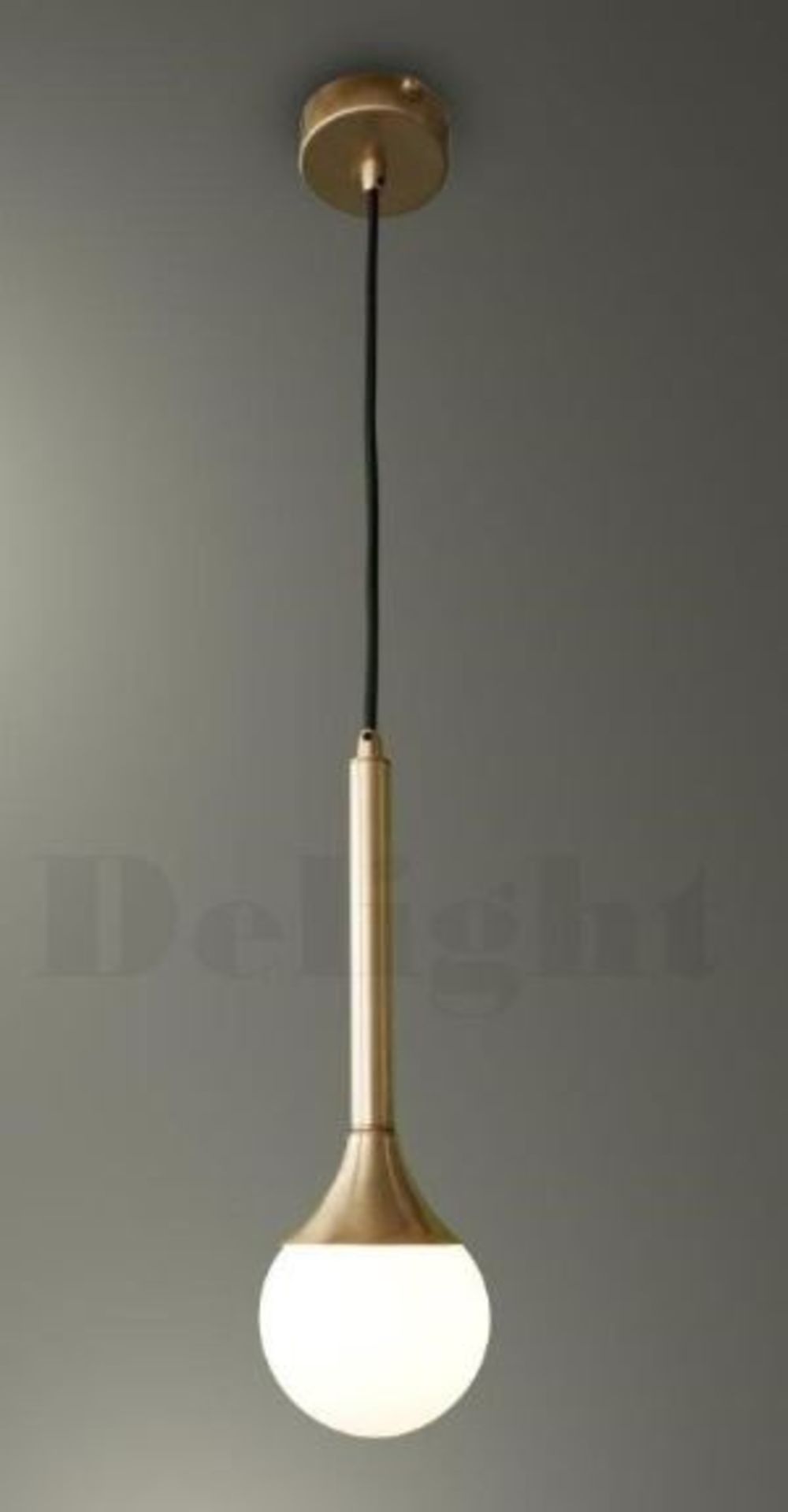 4 x Hand Made 'Petite' Suspension LED Ceiling Lights By Delight Lighting