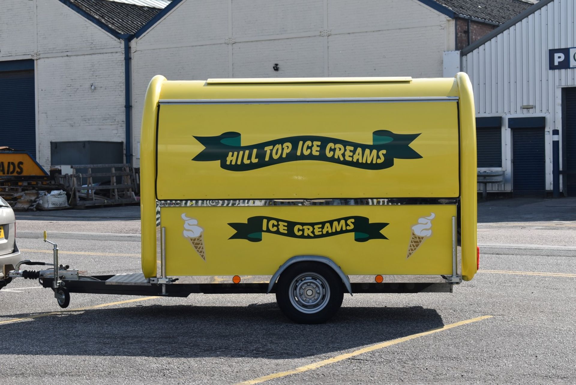 1 x Ice Cream Trailer Pod With Blue Ice T5 Ice Cream Machine, Chest Freezer, Cash Register & More! - Image 47 of 120
