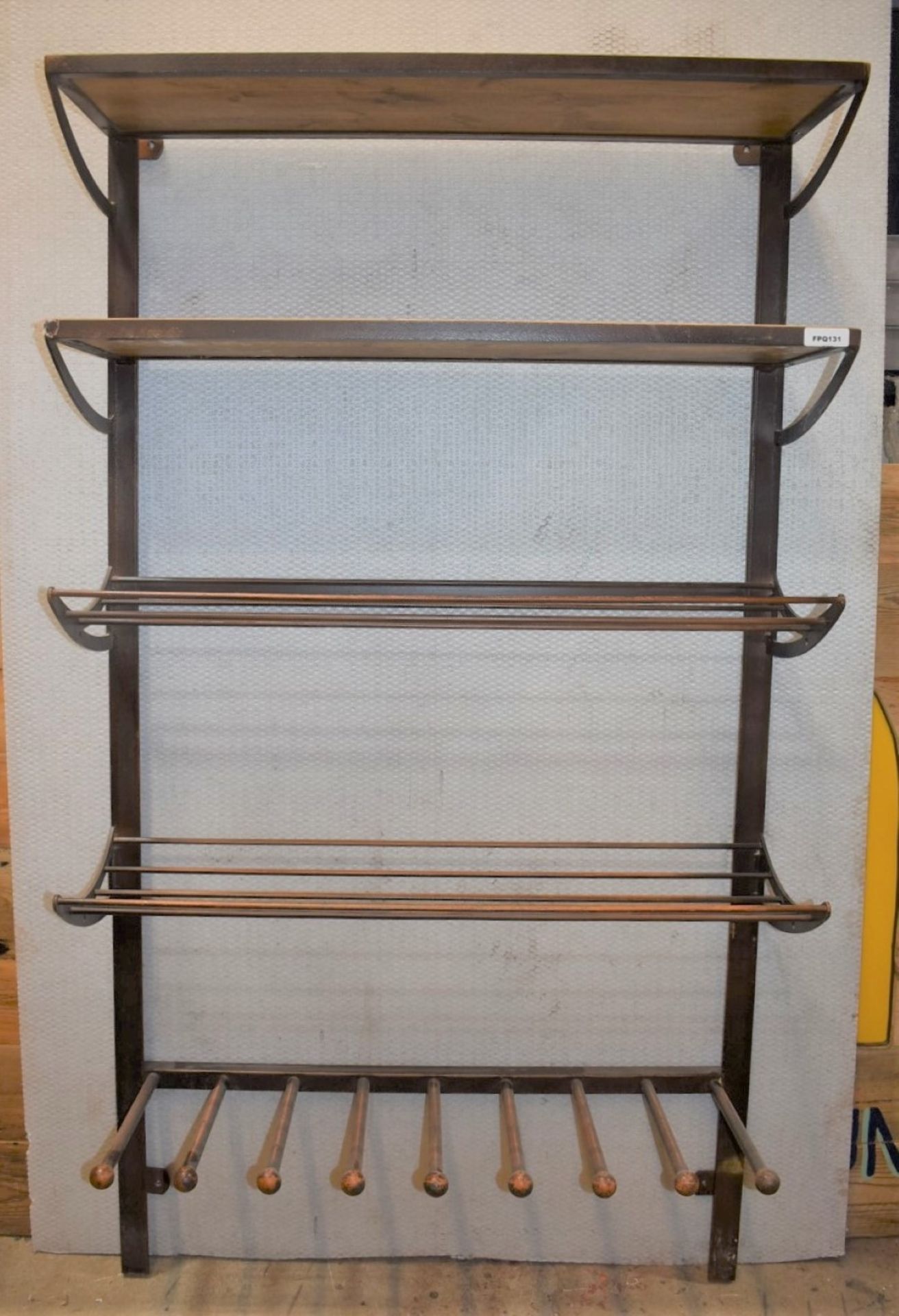 5 x Rustic Bakery Wall Shelf Units With a Rustic Traditional Finish - Over 14ft in Length! - Image 10 of 25