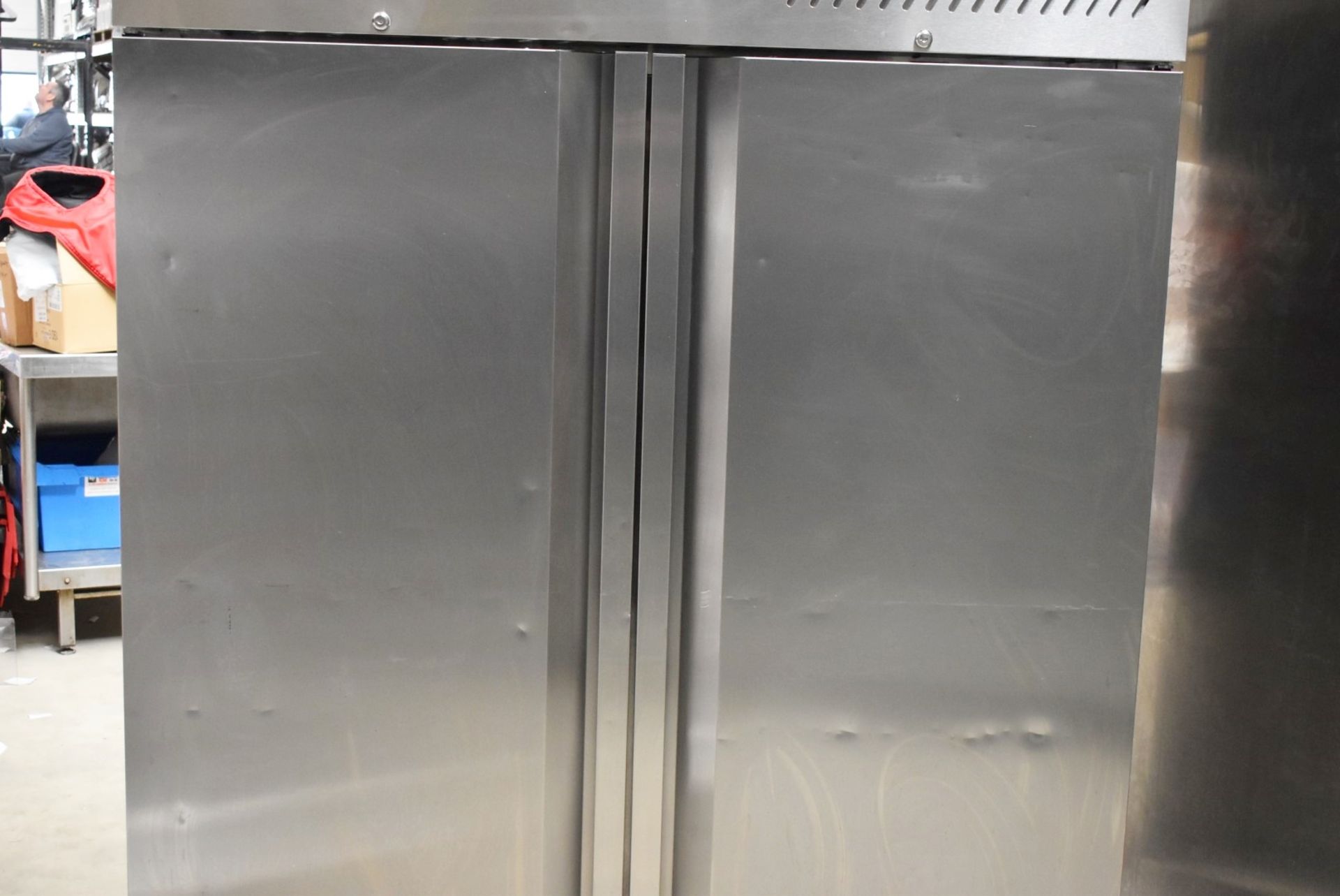 1 x Williams Double Door Upright Refrigerator - Model MJ2SA - Complete With Internal Shelves - - Image 2 of 15