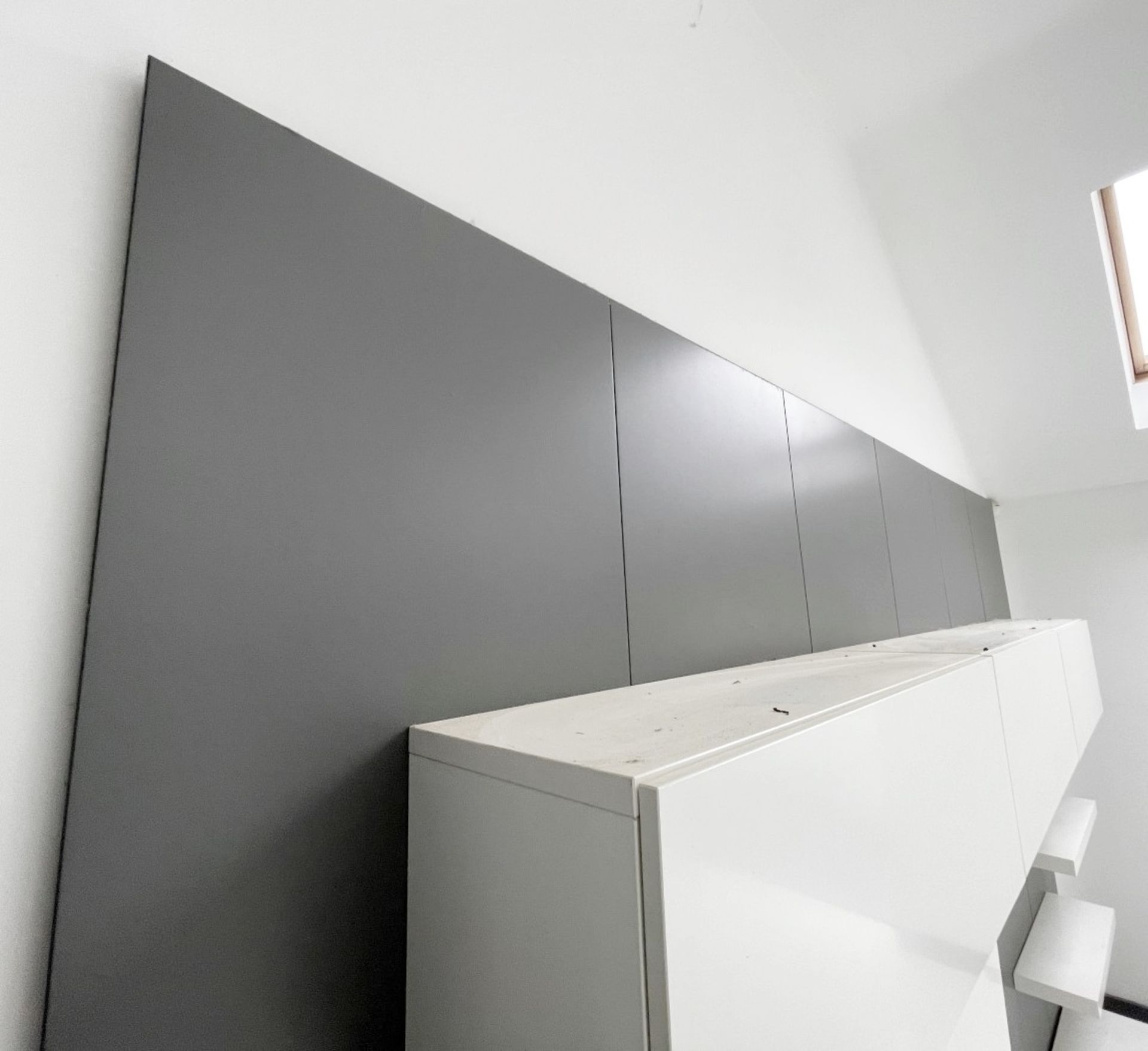 1 x Bespoke Fitted 3.6-Metre Wide TV / Media Storage Wall Unit - Ref: KIT - CL742 - NO VAT ON THE - Image 6 of 7