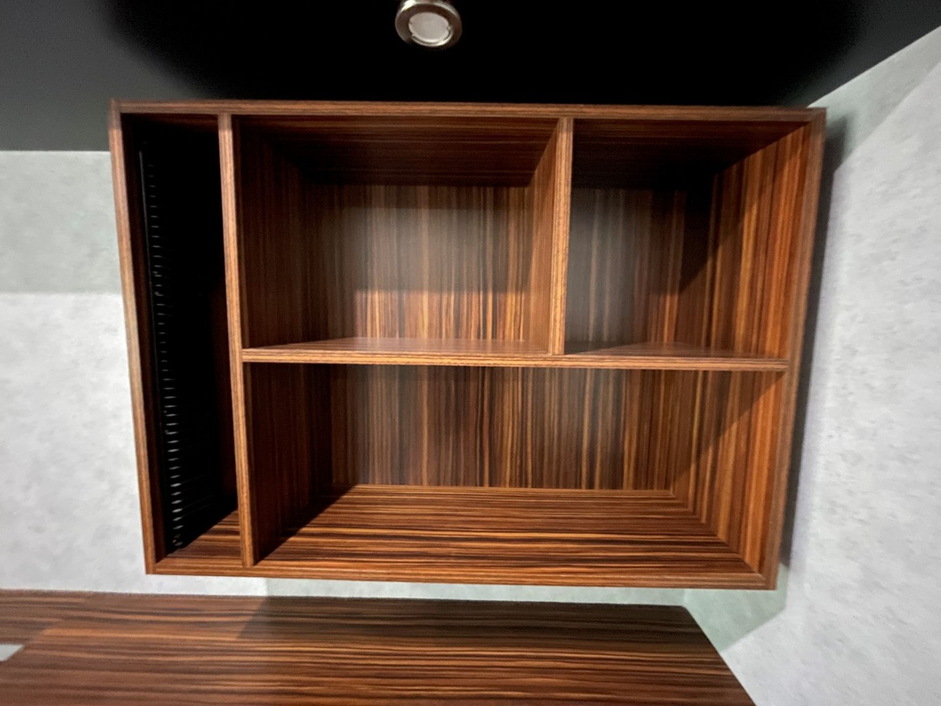 1 x Bespoke Fitted Johnson & Johnson Home Office Study With A Tigerwood Finish - NO VAT - Image 4 of 39