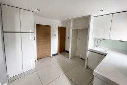 1 x SieMatic Contemporary Bespoke Fitted Utility Room - Features Handleless Doors & Corian Worktops