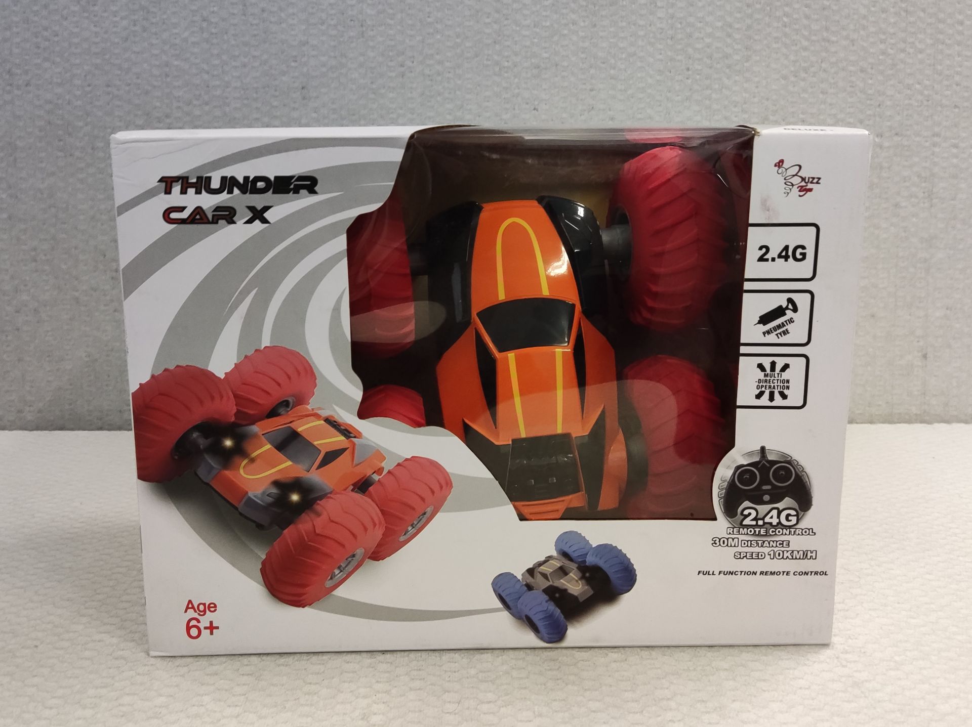 1 x Buzz Toys Thunder Car X R/C Vehicle in Orange - New/Boxed - Image 8 of 8