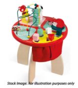 1 x Janod Baby Forest Wooden Activity Play Table - New/Boxed - HTYS310 - CL987 - Location: