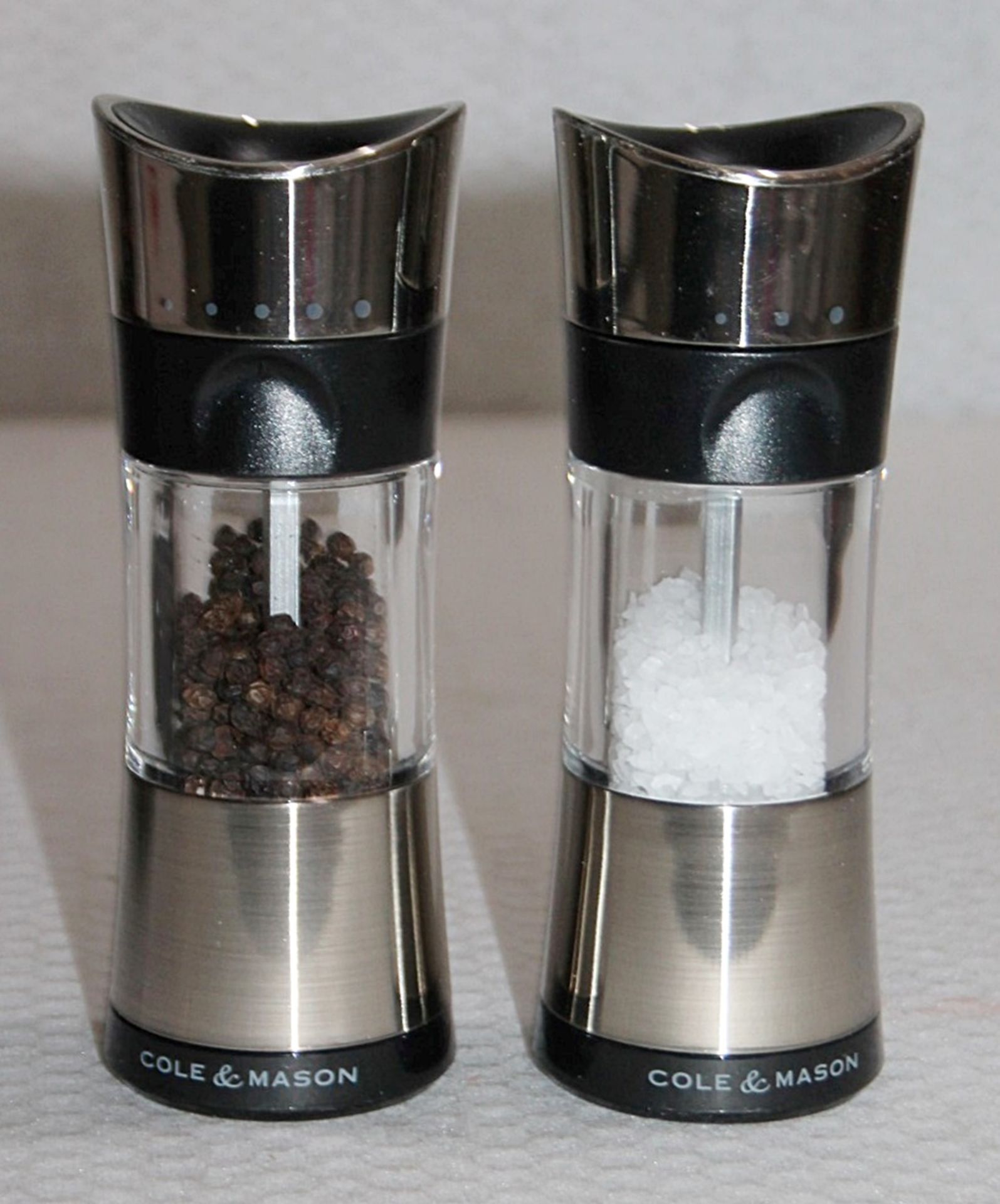 1 x COLE & MASON Horsham Salt and Pepper Mill Set - Original Price £47.95 - Boxed Stock - Image 3 of 3