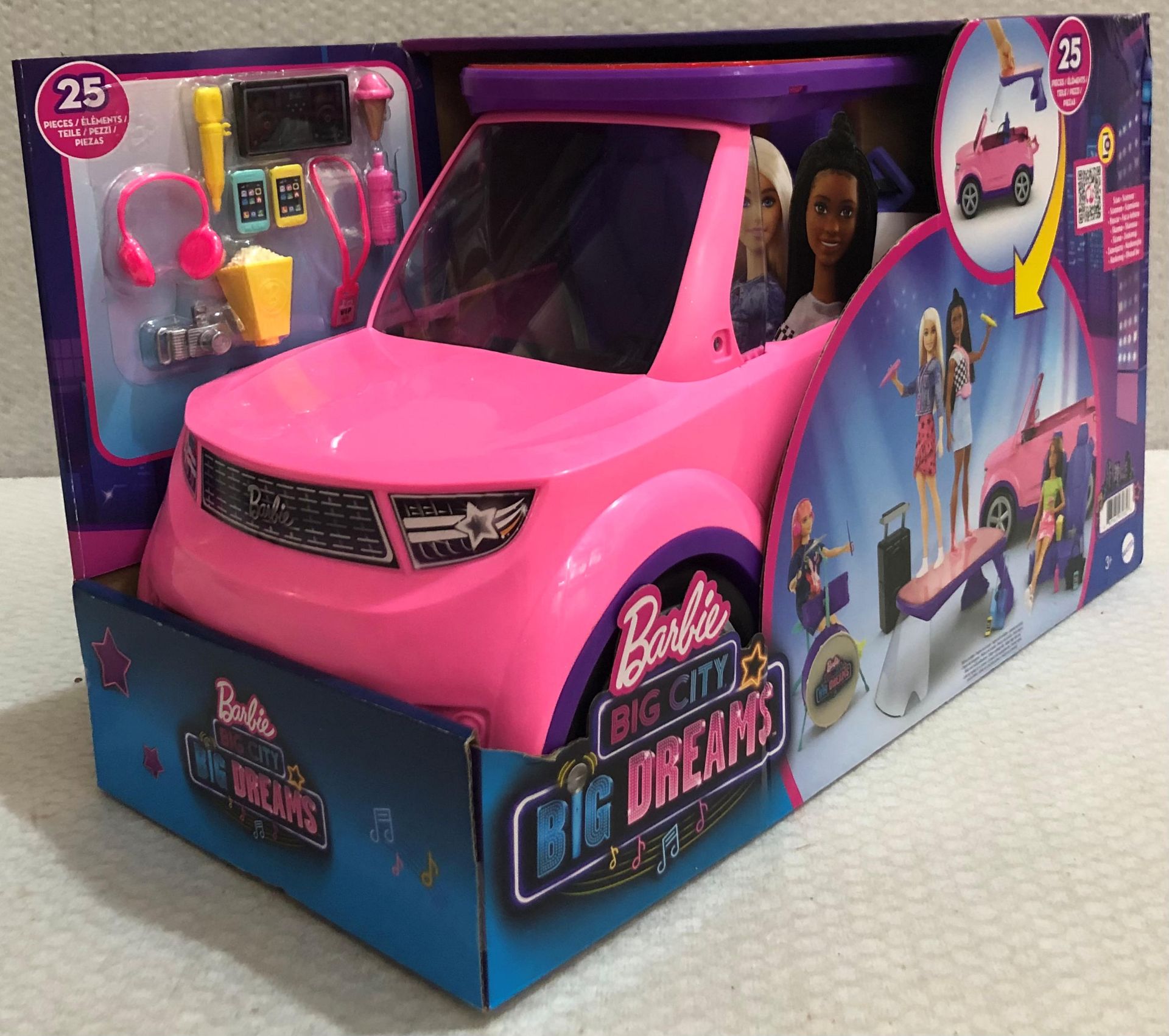 1 x Barbie Big City Dreams Transforming Vehicle Playset - New/Boxed - HTYS302 - CL987 - Location: - Image 3 of 5