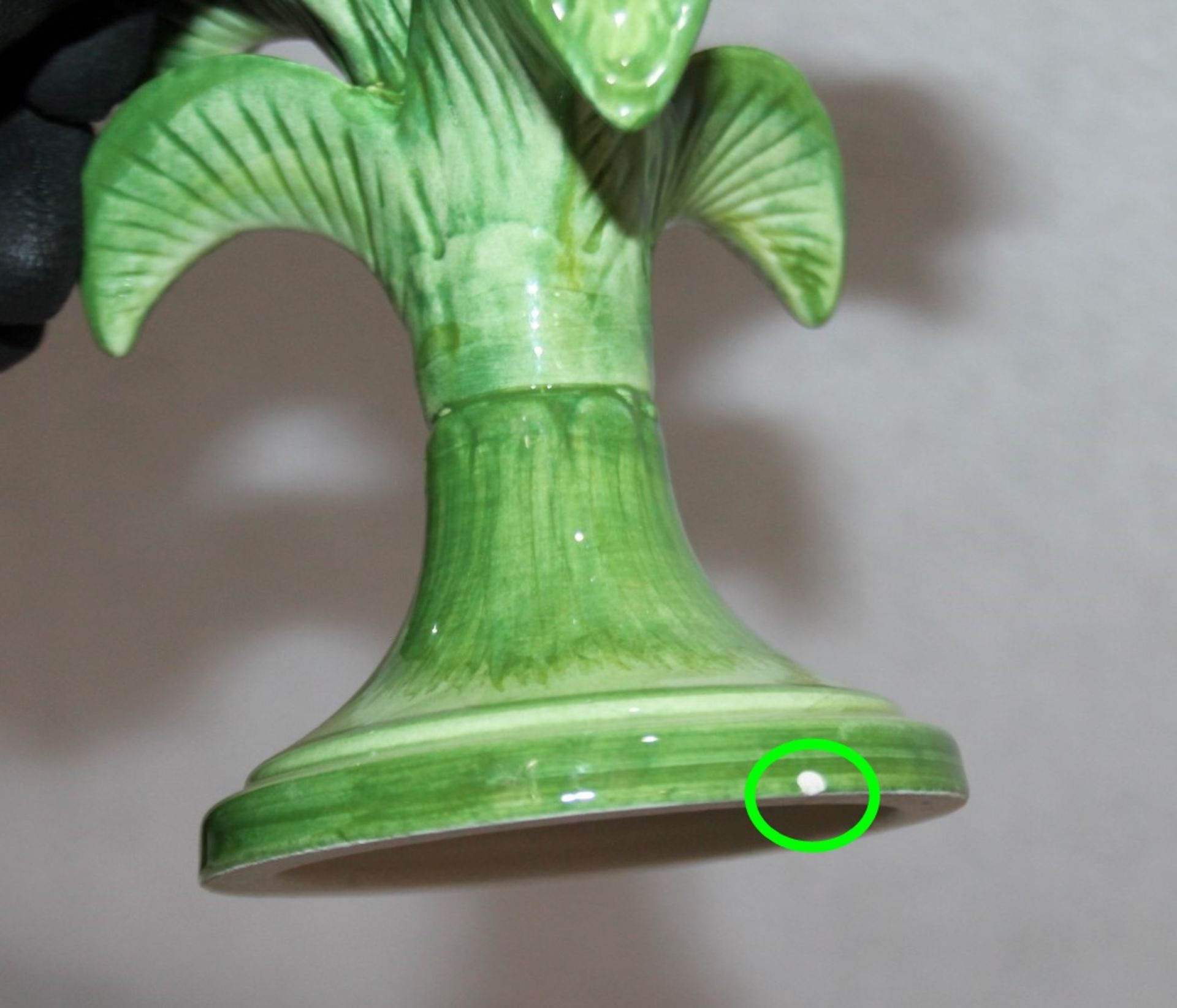 1 x LES-OTTOMANS Small Designer Palm Tree Candlestick (14cm) - Original Price £130.00 - Image 4 of 6