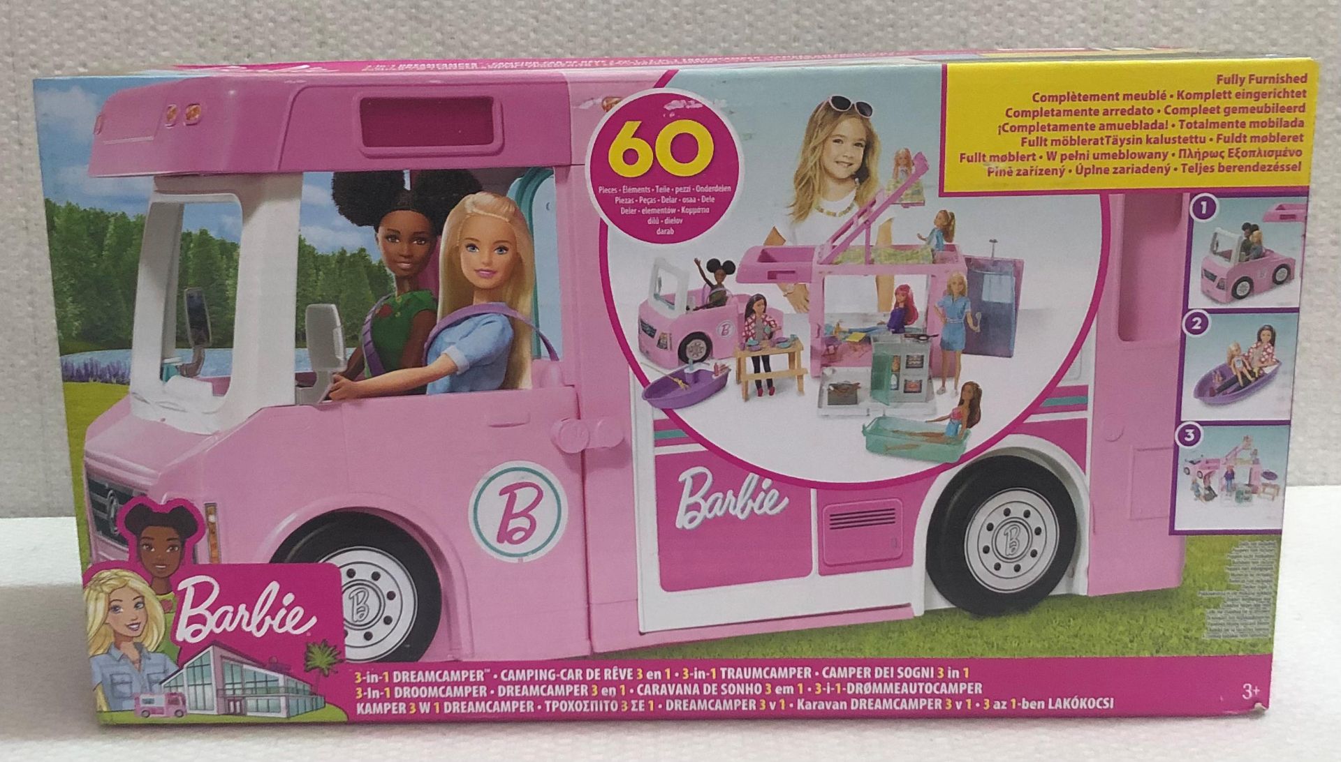 1 x Barbie 3-in-1 Dreamcamper - New/Boxed - Image 2 of 4