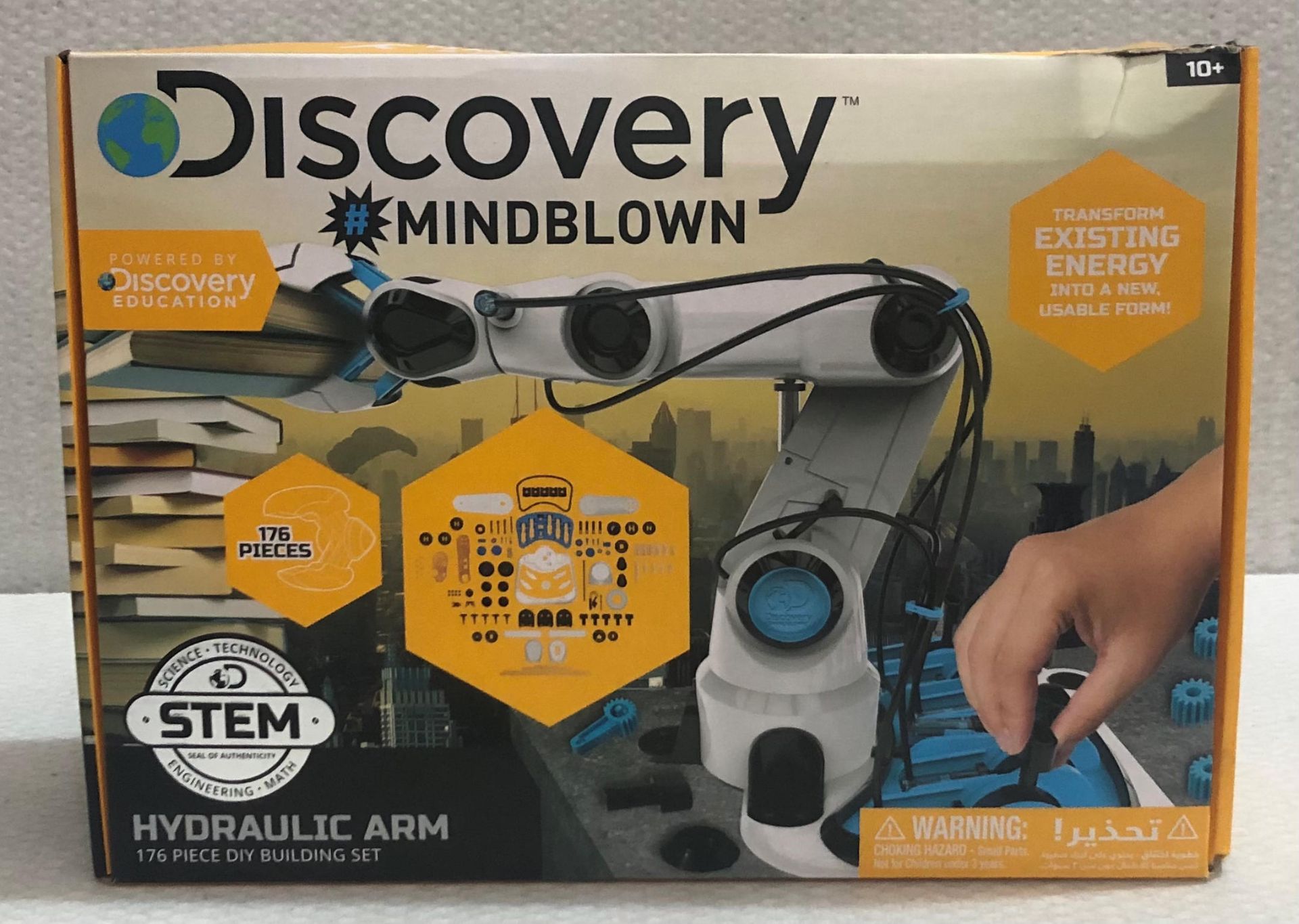 1 x Discovery Mindblown STEM Hydraulic Arm Building Set - New/Boxed - Image 2 of 5