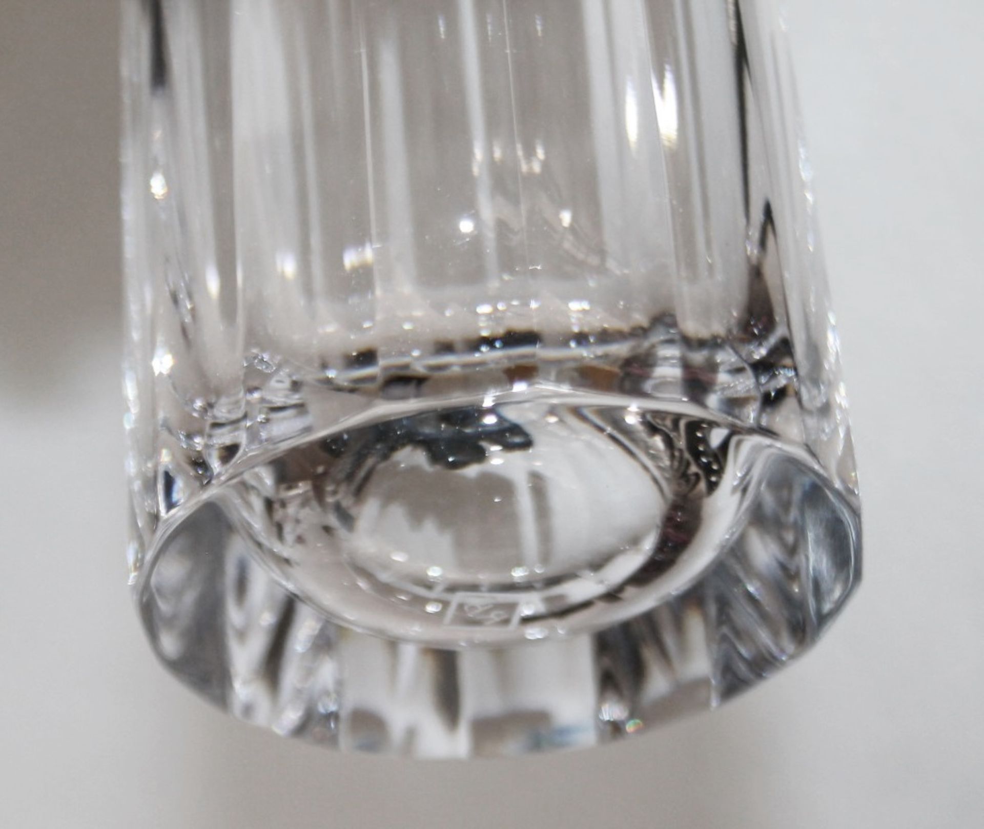 1 x RICHARD BRENDON Fluted Handmade Crystal Highball Glass (380ml) - Original Price £90.00 - - Image 8 of 8