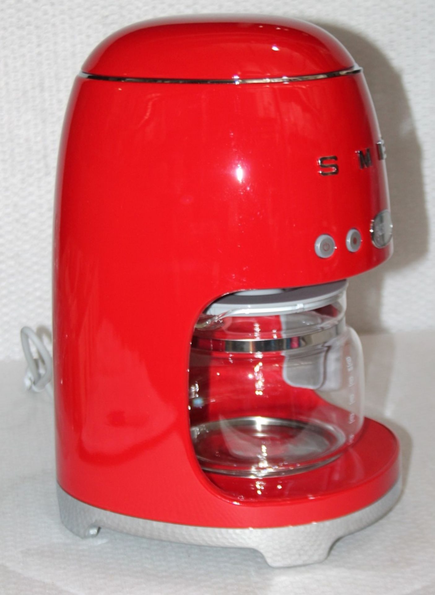 1 x SMEG Drip Filter Coffee Machine In Red - Original Price £199.00 - Unused Boxed Stock - Image 5 of 18