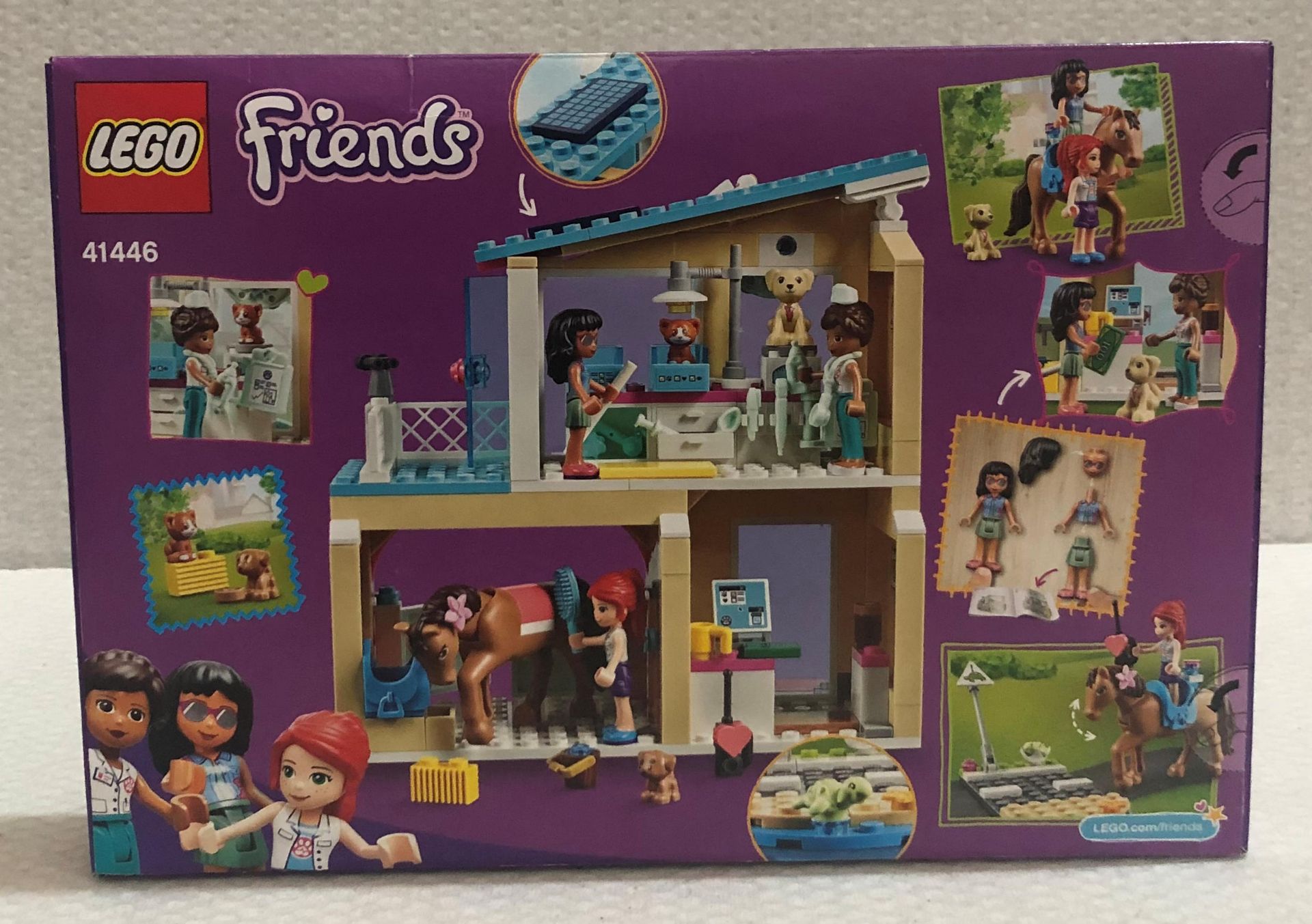 1 x Lego Friends Heartlake City Vet Clinic Animal Rescue Playset - Model 41446 - New/Boxed - Image 3 of 4