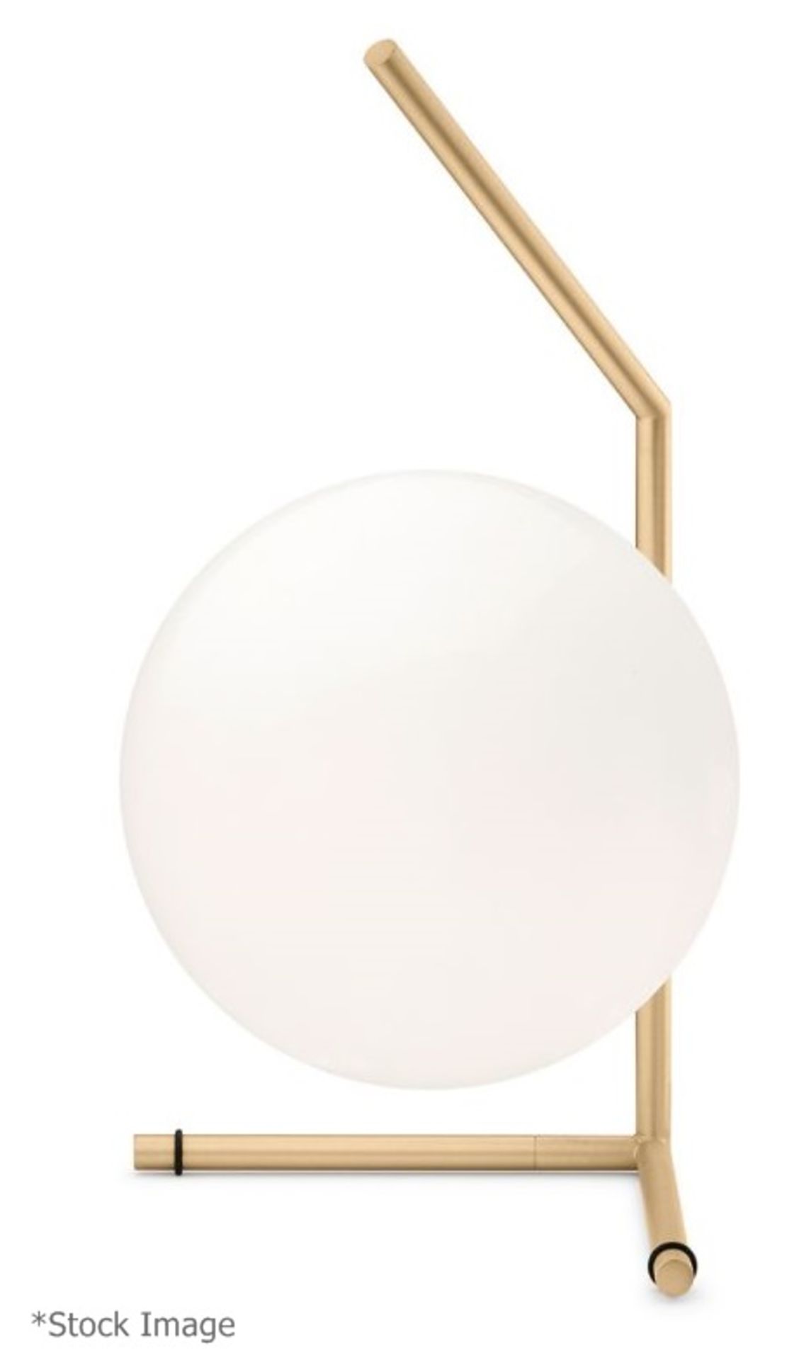 1 x FLOS 'IC T1' Luxury Designer Low Table Lamp With Opal Shade - Original Price £340.00 - Image 2 of 12