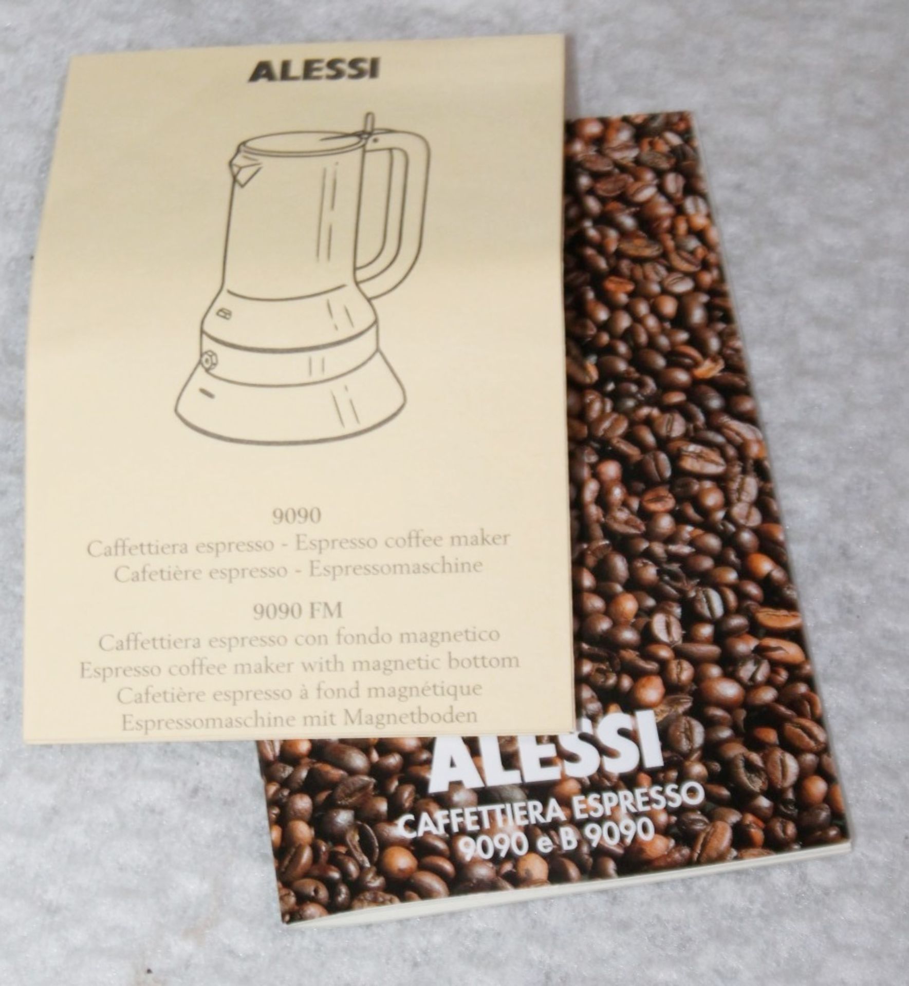 1 x ALESSI 9090 Espresso Coffee Maker - Original Price £160.00 - Unused Boxed Stock - Ref: HAS802/ - Image 8 of 9