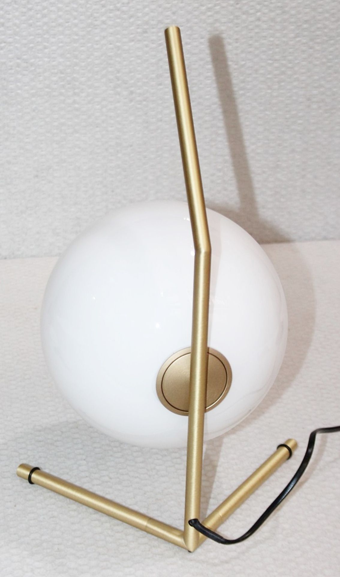 1 x FLOS 'IC T1' Luxury Designer Low Table Lamp With Opal Shade - Original Price £340.00 - Image 5 of 12