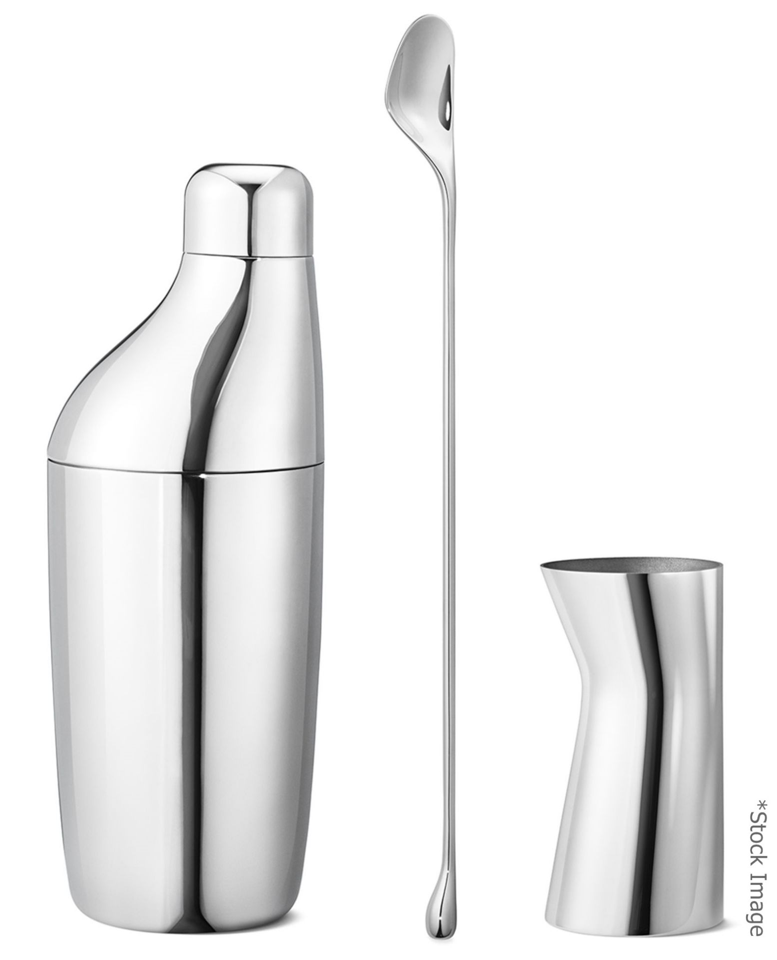 1 x GEORG JENSEN 'Sky' Shaker Gift Set - Original Price £165.00 - Unused Boxed Stock - Image 2 of 10