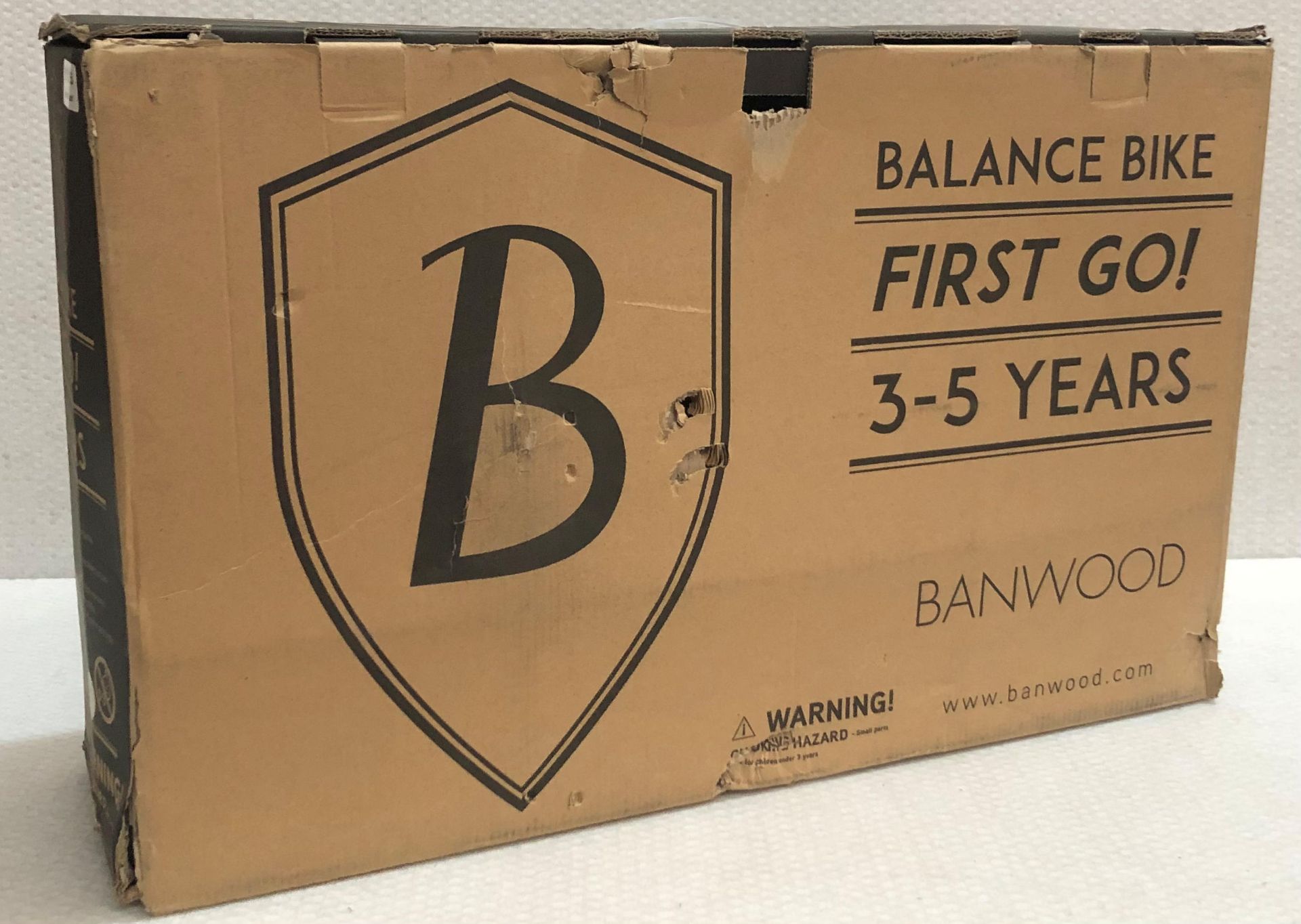 1 x Banwood First Go Balance Bike for 3-5 Years - New/Boxed - HTYS295 - CL987 - Location: Altrincham - Image 4 of 5