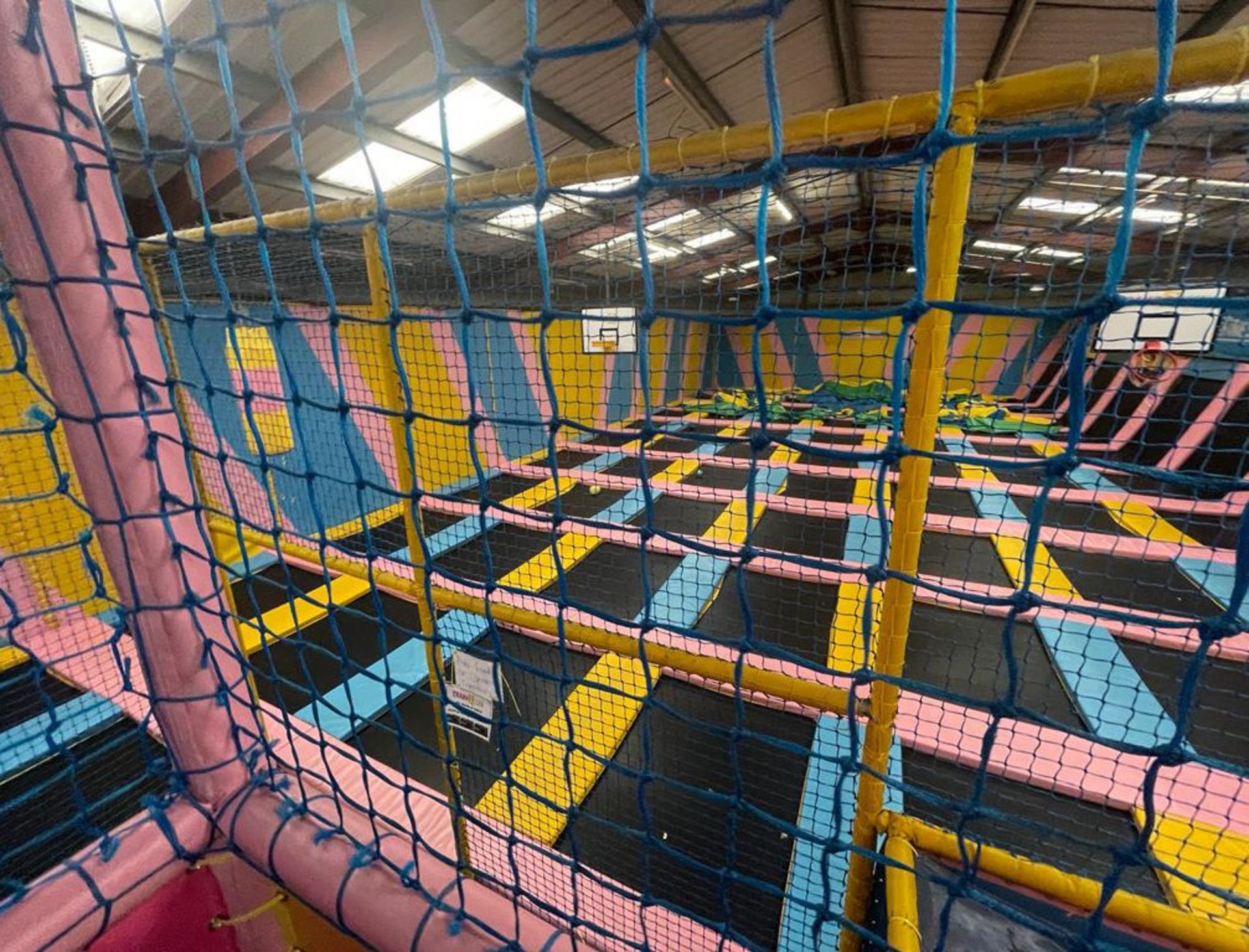 1 x Trampoline Park With Over 40 Interconnected Trampolines, Inflatable Activity Area, Waiting - Image 10 of 99