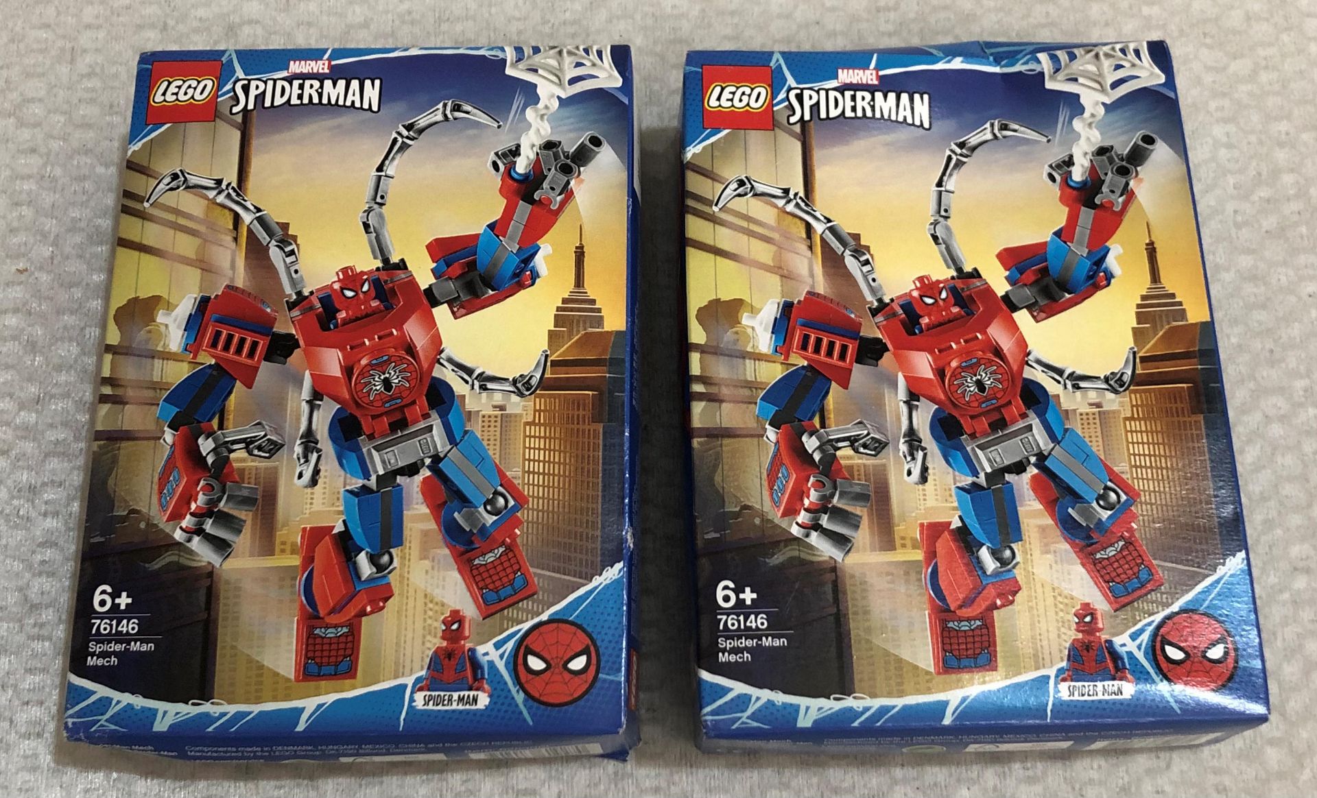 2 x Lego Marvel Spider-Man Mech - Set 76146 - New/Boxed - HTYS326 - CL987 - Location: Altrincham - Image 2 of 3