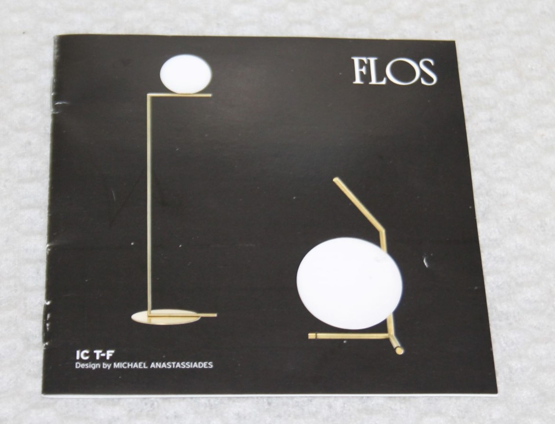 1 x FLOS 'IC T1' Luxury Designer Low Table Lamp With Opal Shade - Original Price £340.00 - Image 10 of 12