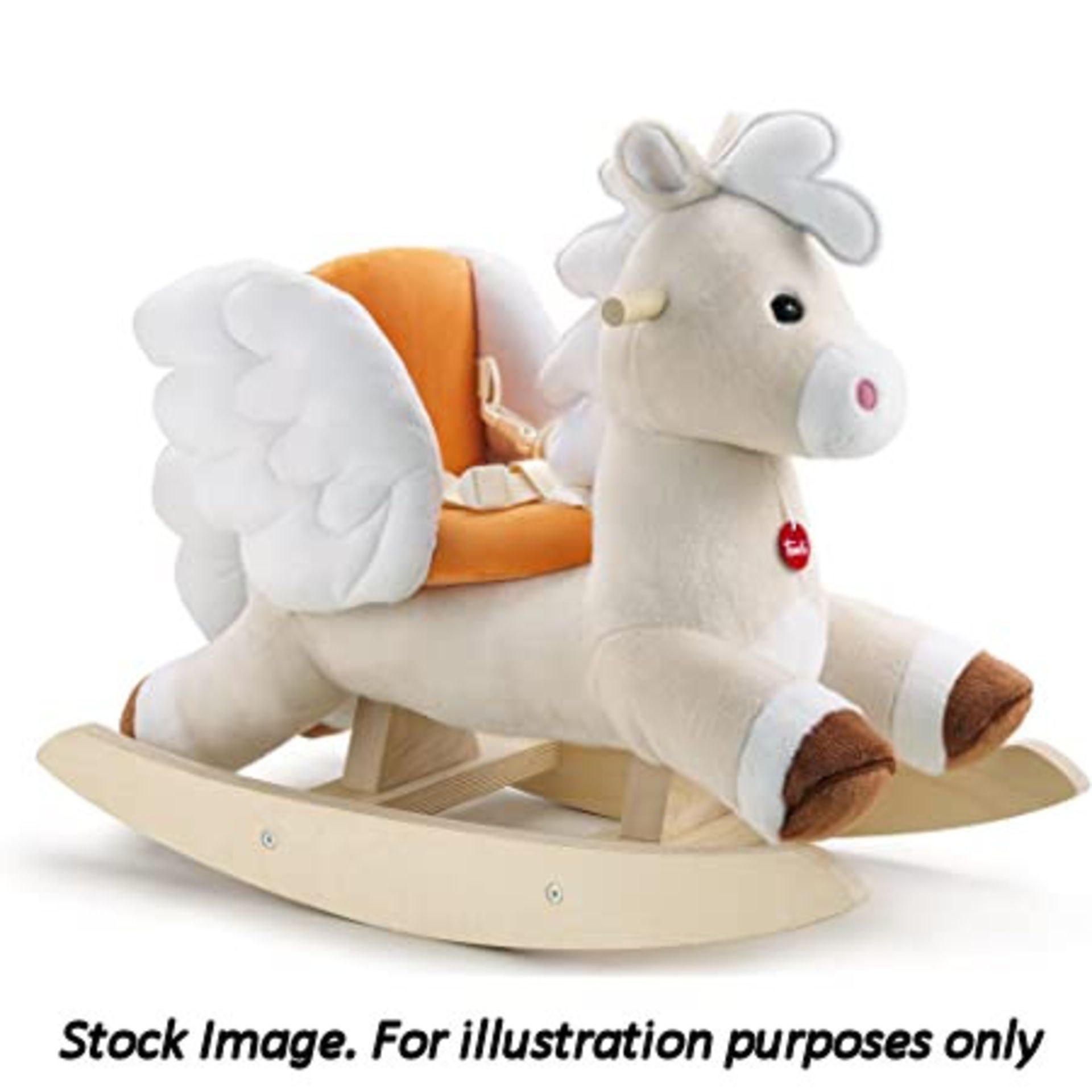 1 x Trudi Cavalcabile Baby Pegasus Rocking Horse- New/Boxed - HTYS315 - CL987 - Location: Altrincham