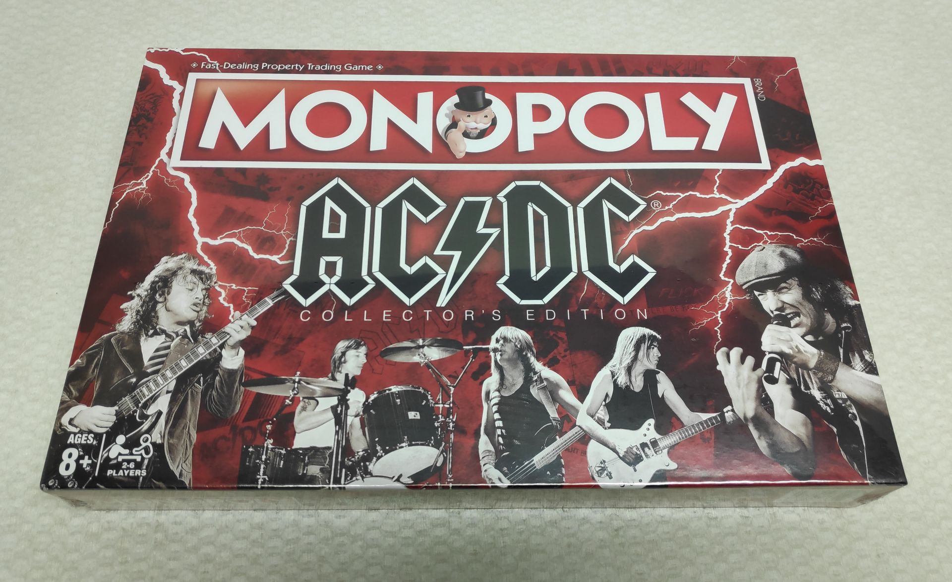 1 x AC/DC Collector's Edition Monopoly - New/Sealed - CL720 - Location: Altrincham WA14<BR - Image 6 of 8