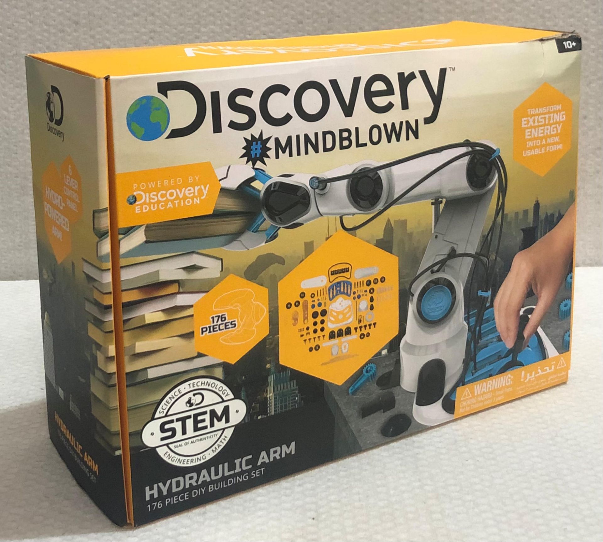 1 x Discovery Mindblown STEM Hydraulic Arm Building Set - New/Boxed - Image 3 of 5