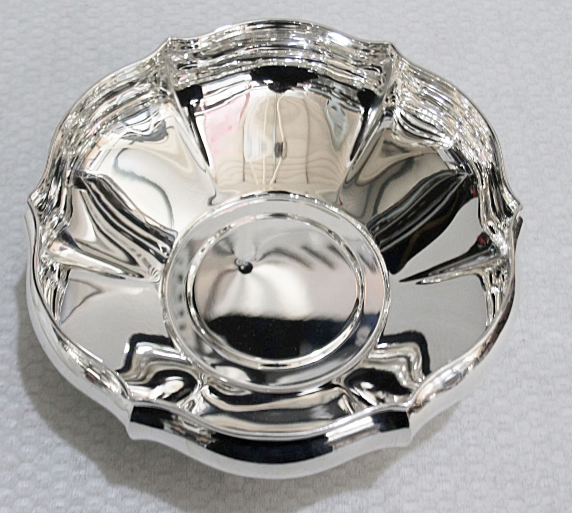 1 x GREGGIO Silver Plated Georgian Centrepiece Bowl (23cm) - Original Price £310.00 - Image 3 of 7