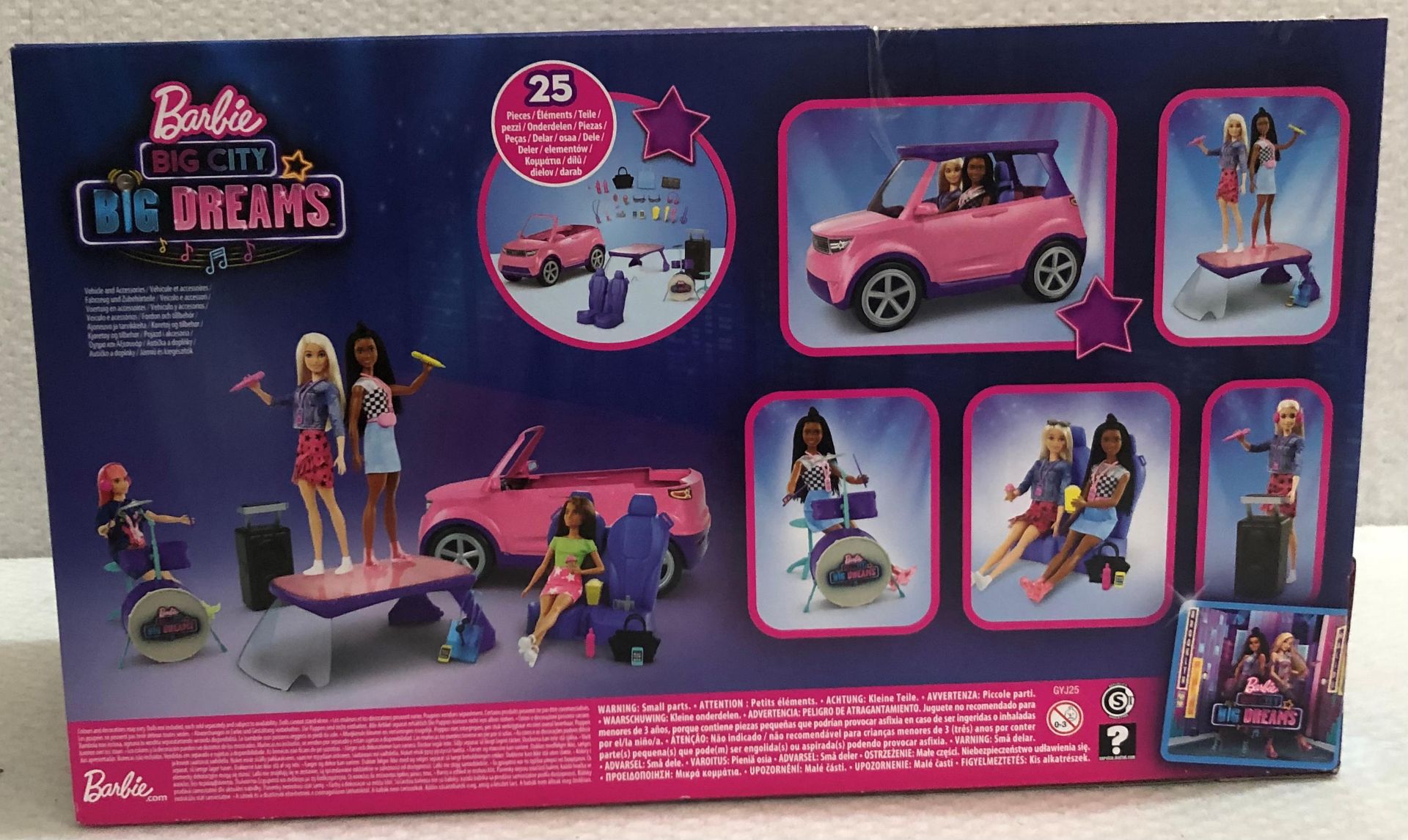 1 x Barbie Big City Dreams Transforming Vehicle Playset - New/Boxed - HTYS302 - CL987 - Location: - Image 4 of 5