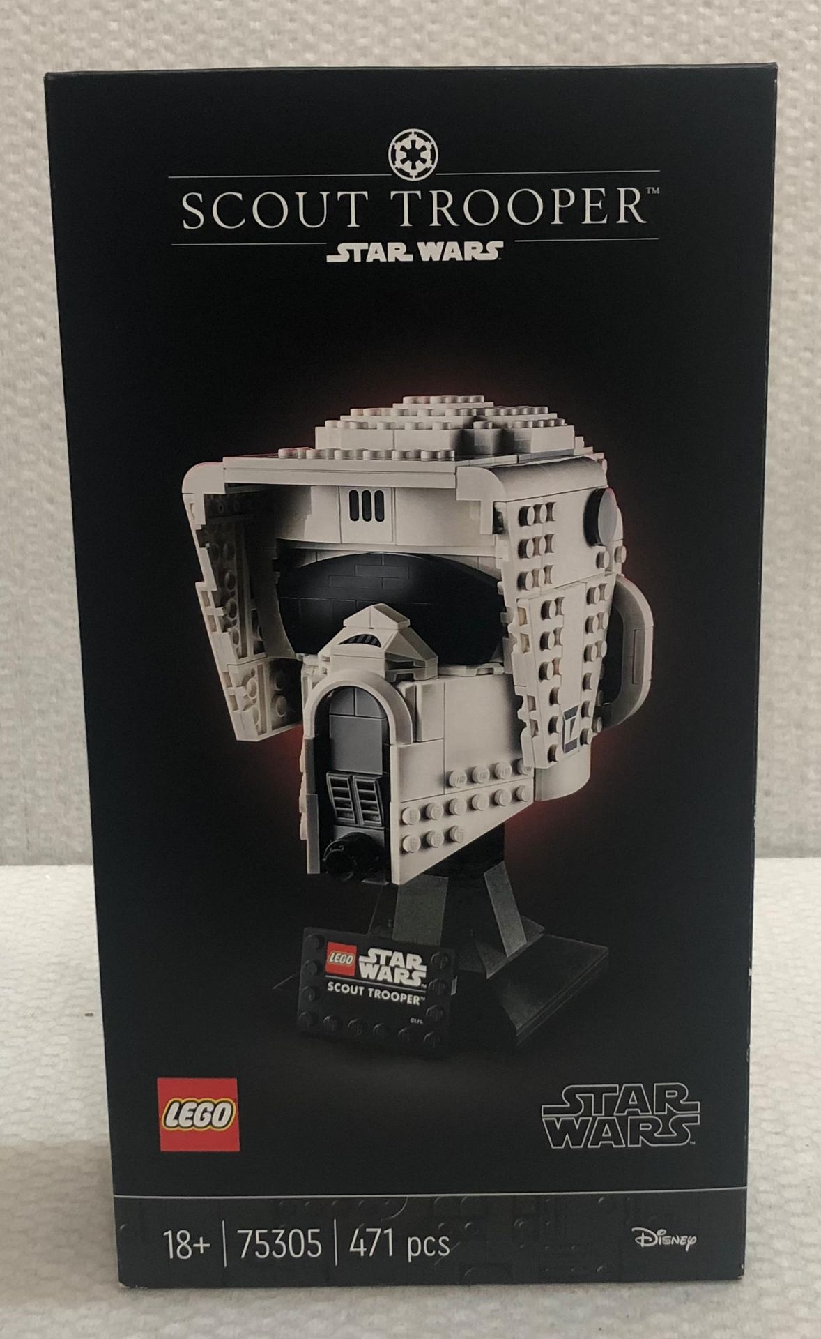 1 x Lego Star Wars Scout Trooper Helmet - Model 75305 - New/Boxed - Image 3 of 6