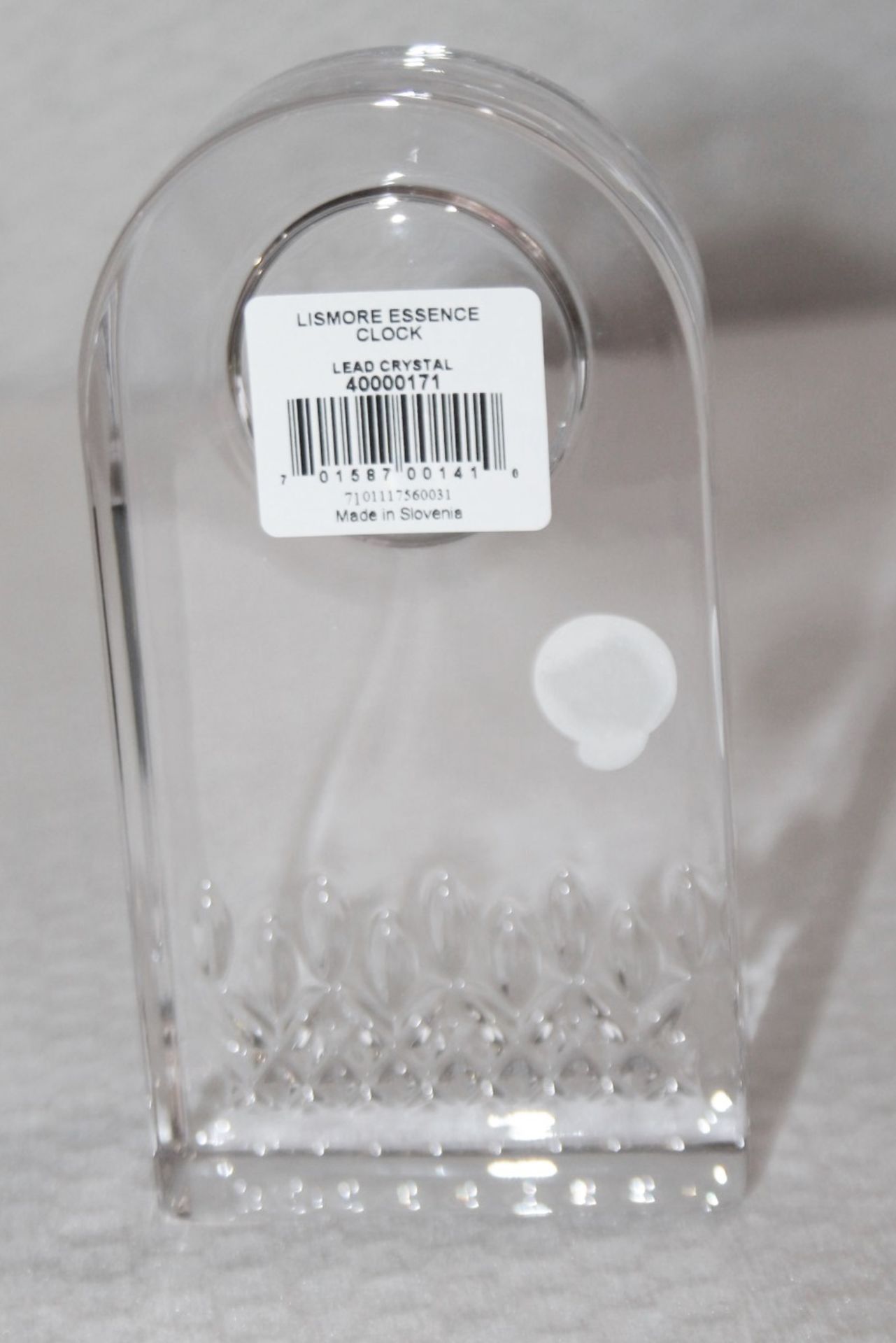 1 x WATERFORD 'Lismore' Essence Clock Mount (Crystal Section Only) - Original Price £155.00 - Unused - Image 3 of 12