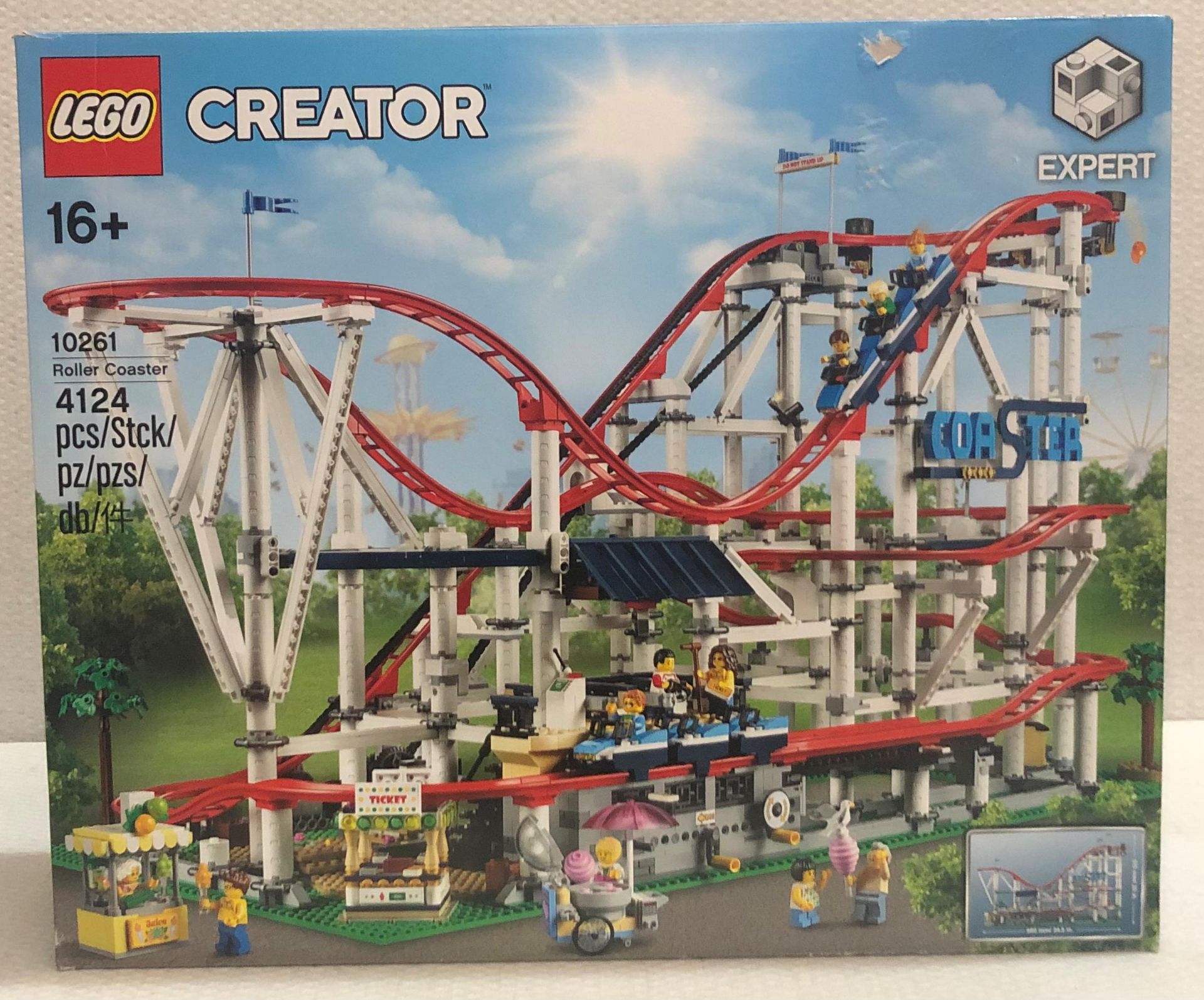 1 x Lego Creator Roller Coaster - Set # 10261 - New/Boxed - Image 2 of 5