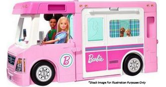1 x Barbie 3-in-1 Dreamcamper - New/Boxed