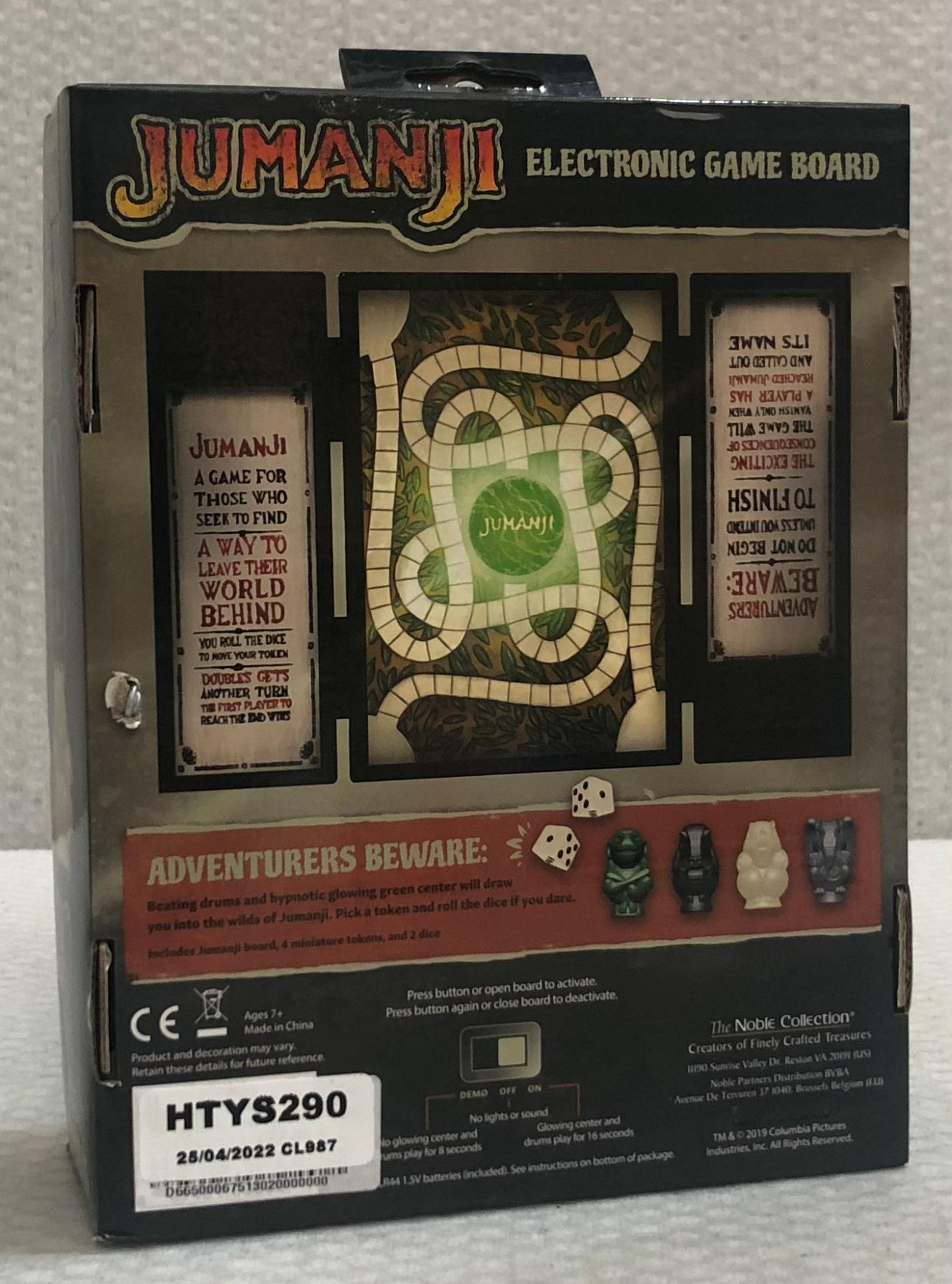 1 x Jumanji Mini Prop Electronic Board Game - New/Boxed - Image 4 of 4