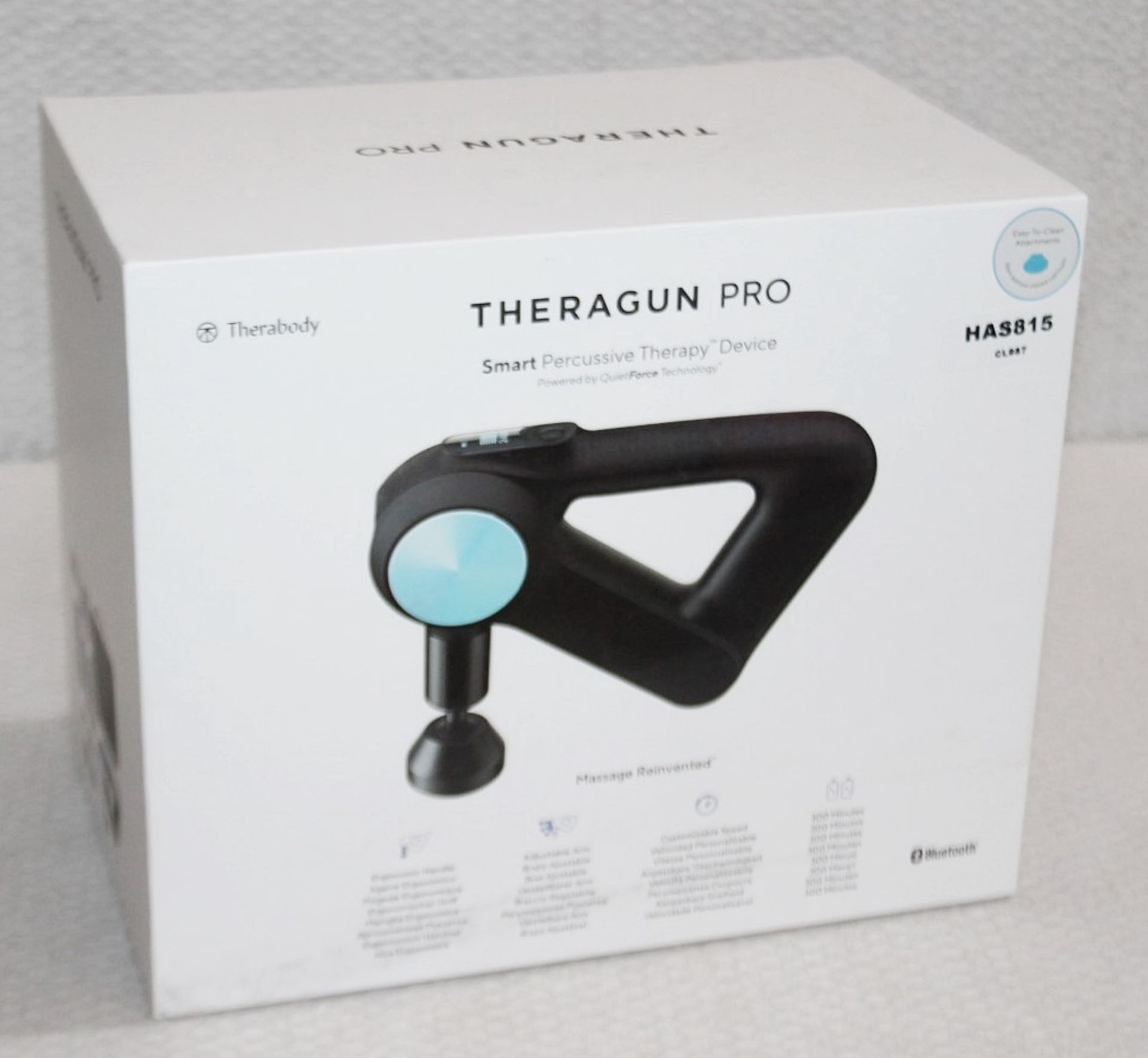 1 x THERABODY Theragun PRO Percussive Massage Device - Original Price £549.00 - Unused Boxed Stock - - Image 2 of 17