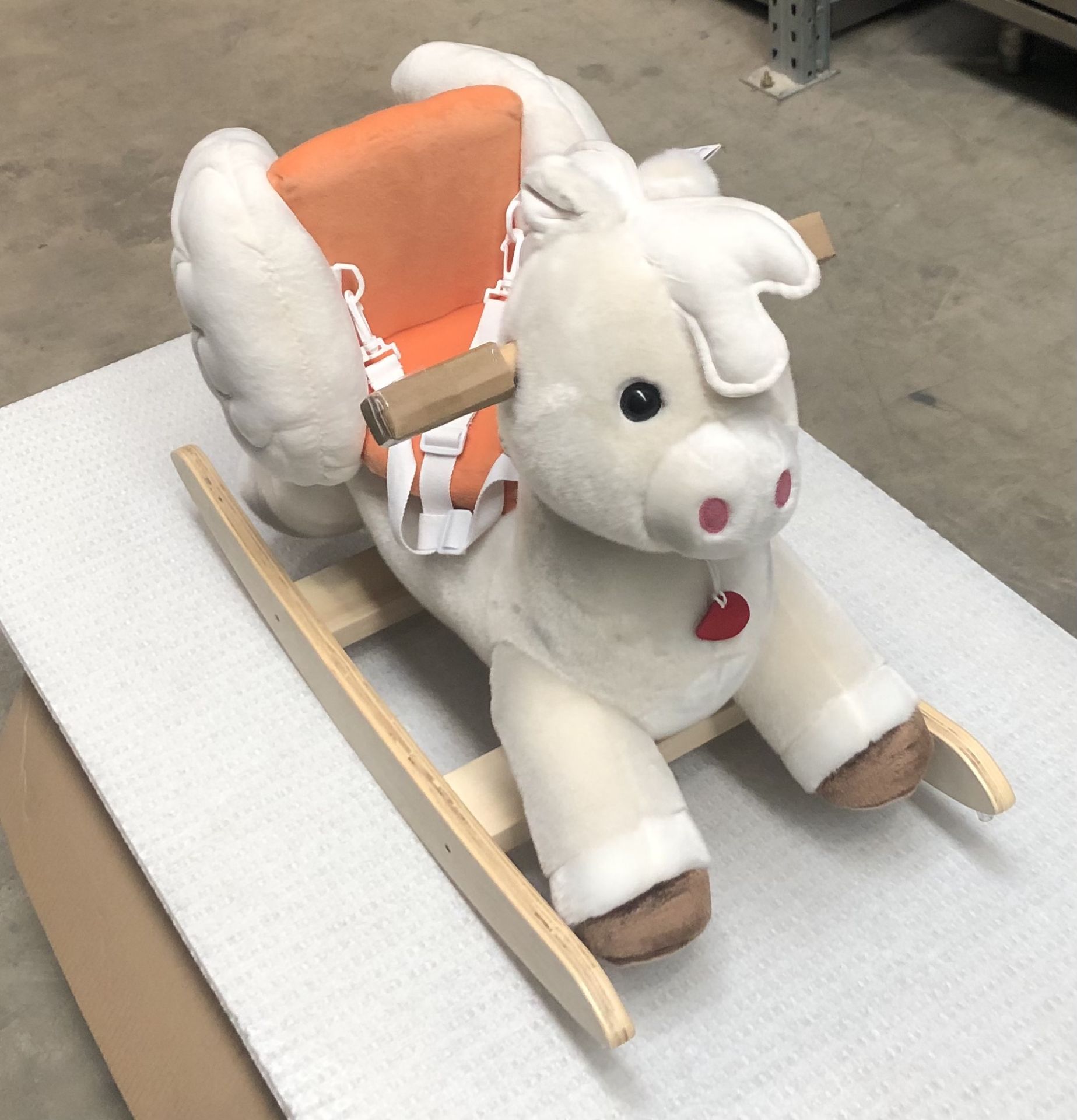 1 x Trudi Cavalcabile Baby Pegasus Rocking Horse- New/Boxed - HTYS315 - CL987 - Location: Altrincham - Image 2 of 7