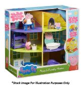 1 x Peppa Pig Peppa's Family Home Play Set - New/Boxed