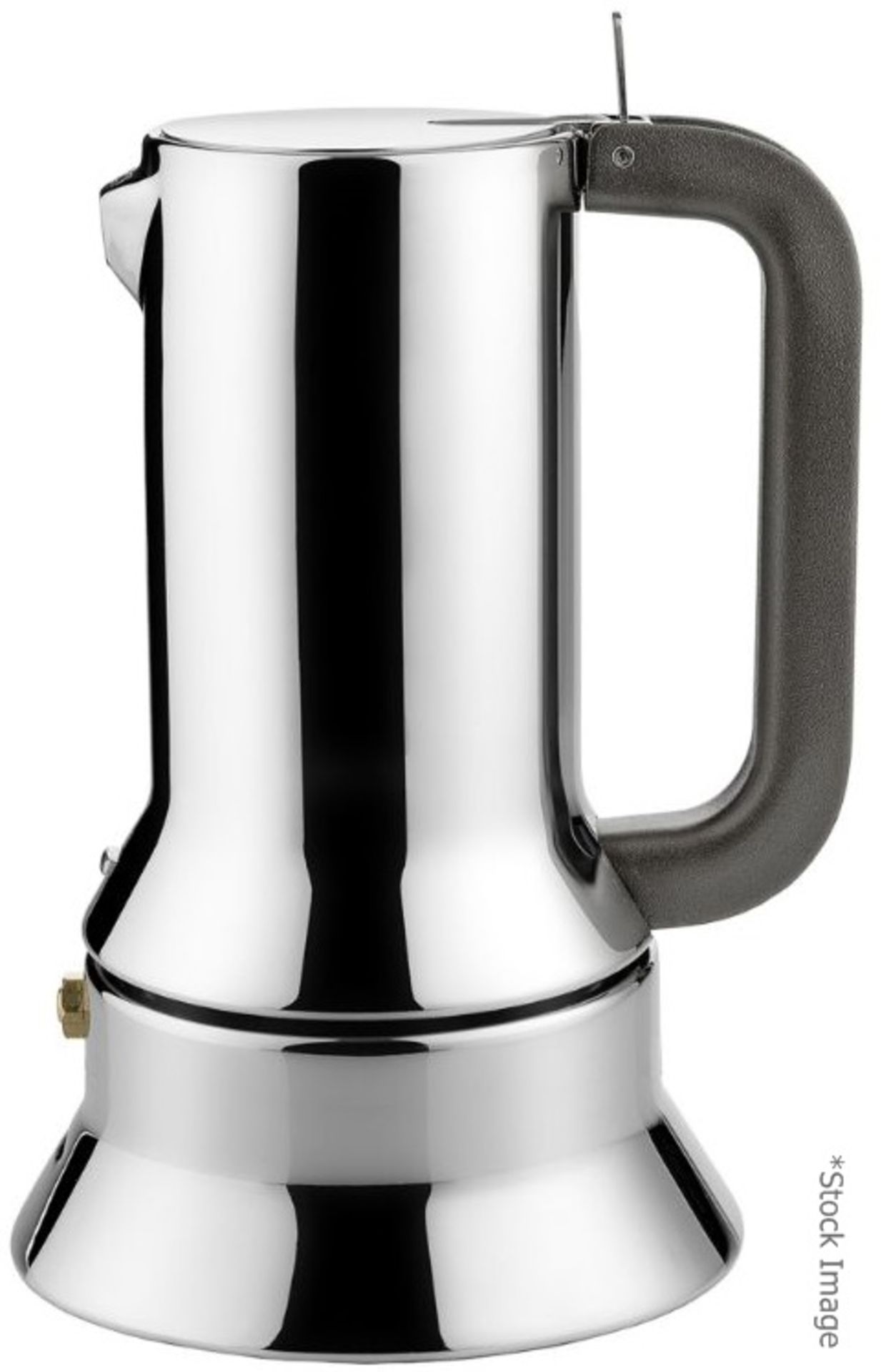 1 x ALESSI 9090 Espresso Coffee Maker - Original Price £160.00 - Unused Boxed Stock - Ref: HAS802/