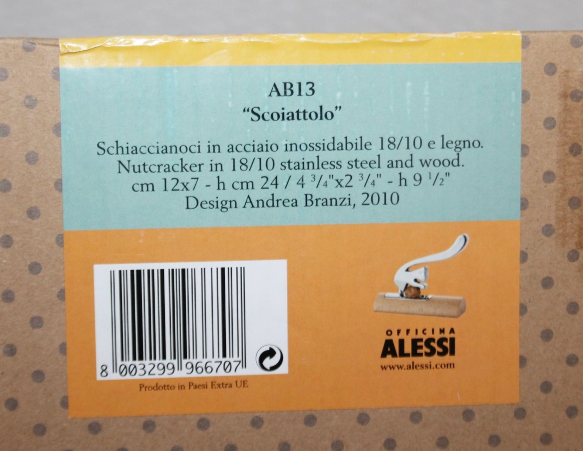 1 x ALESSI 'Scoiattolo' Designer Squirrel-shaped Nutcracker - Original Price £95.00 - Image 9 of 9