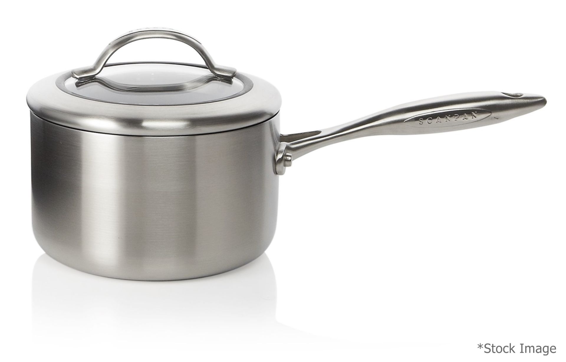 1 x SCANPAN CTX Covered Saucepan With Lid (16cm) - Original Price £159.00