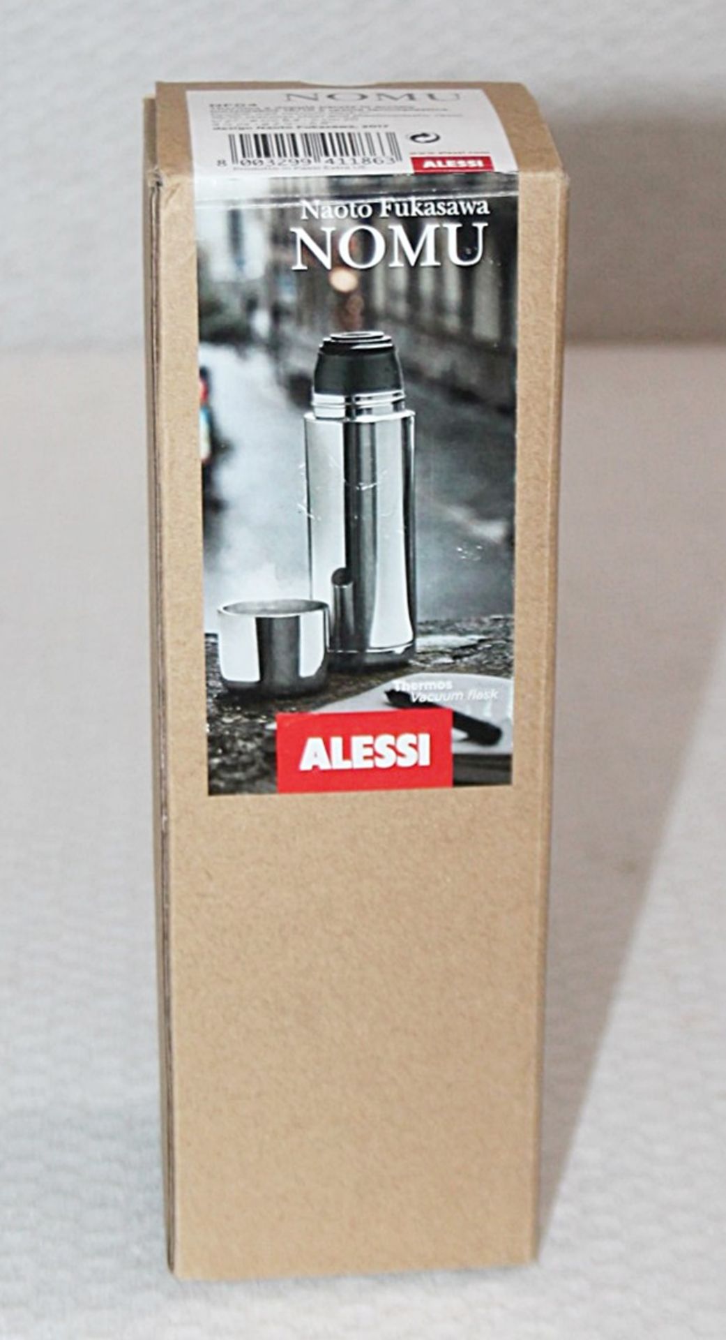 1 x ALESSI 'Nomu' Vacuum Flask - Original Price £50.00 - Unused Boxed Stock - Ref: HAS774/APR22/ - Image 5 of 7