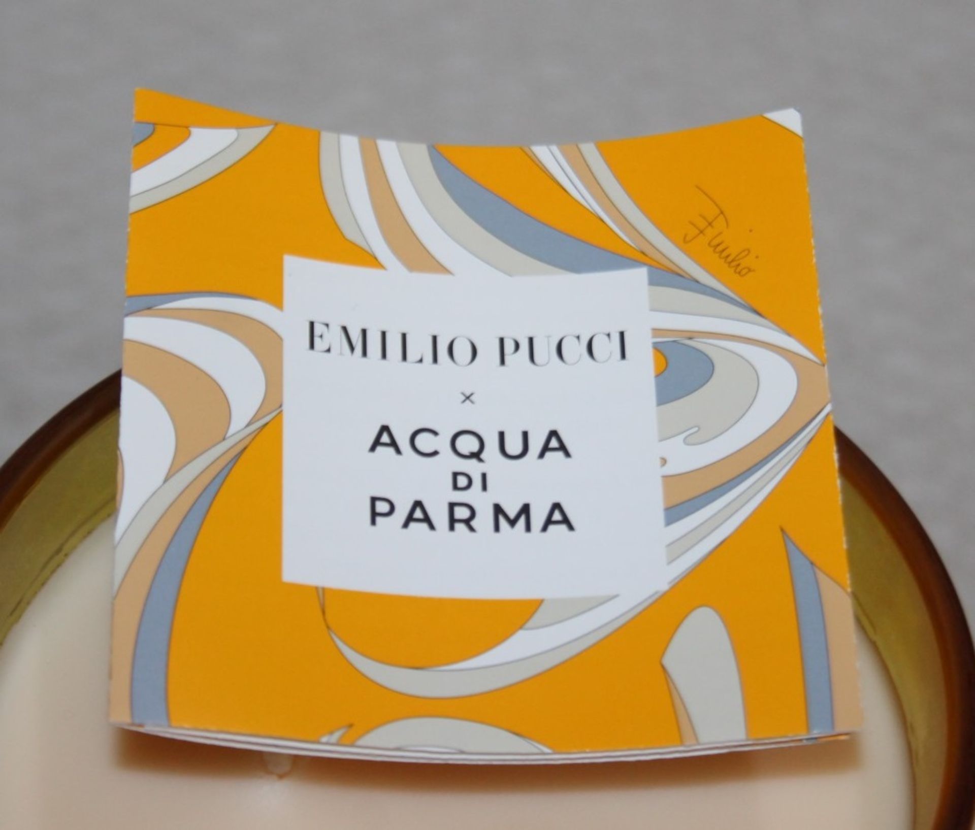 1 x EMILIO PUCCI x ACQUA DI PARMA 'Notte Di Stelle' Scented Candle (500g) - Original Price £215.86 - Image 10 of 11