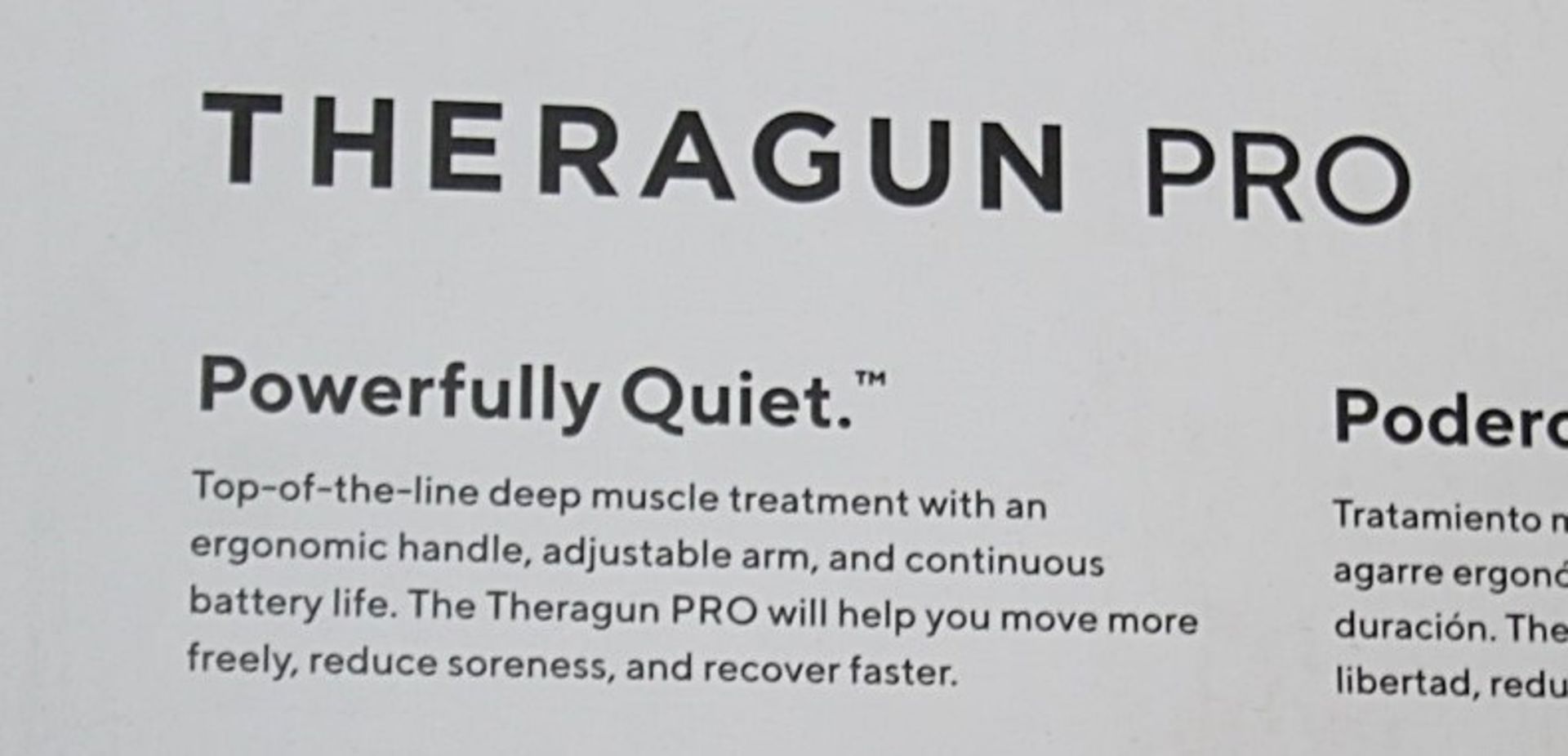 1 x THERABODY Theragun PRO Percussive Massage Device - Original Price £549.00 - Unused Boxed Stock - - Image 9 of 17