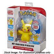 3 x Electronic Pokemon My Partner Pikachu - New/Boxed - HTYS327 - CL987 - Location: Altrincham