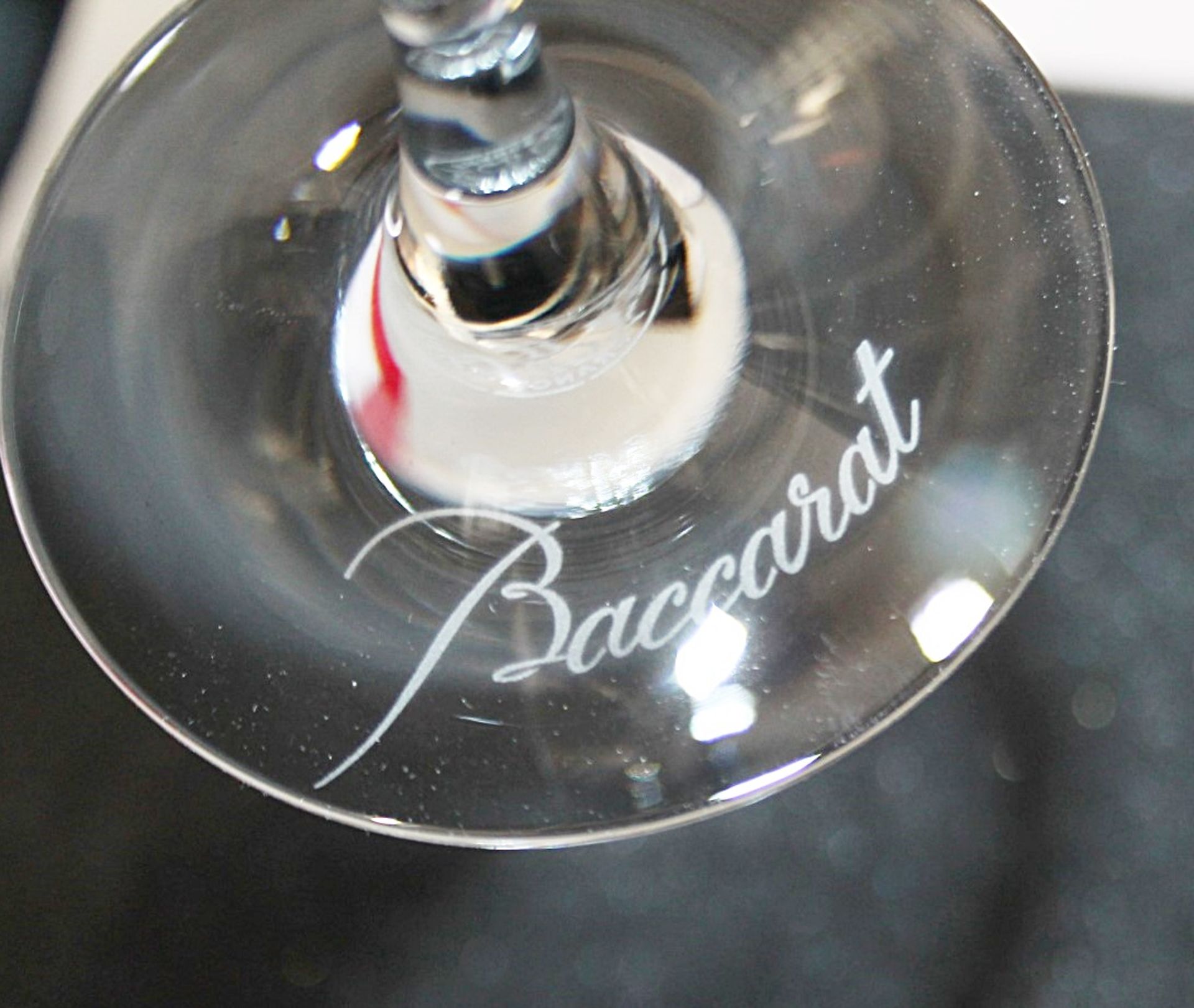 3 x Assorted BACCARAT 'Chateau Baccarat' Degustation Crystal Glasses - Original Total Value £180. - Image 4 of 7