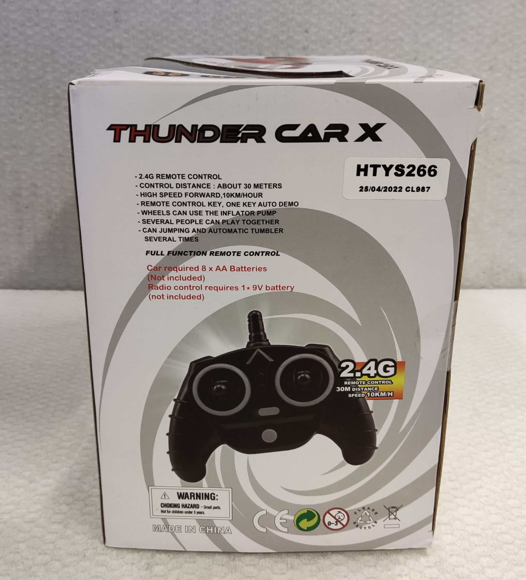 1 x Buzz Toys Thunder Car X R/C Vehicle in Orange - New/Boxed - Image 6 of 8