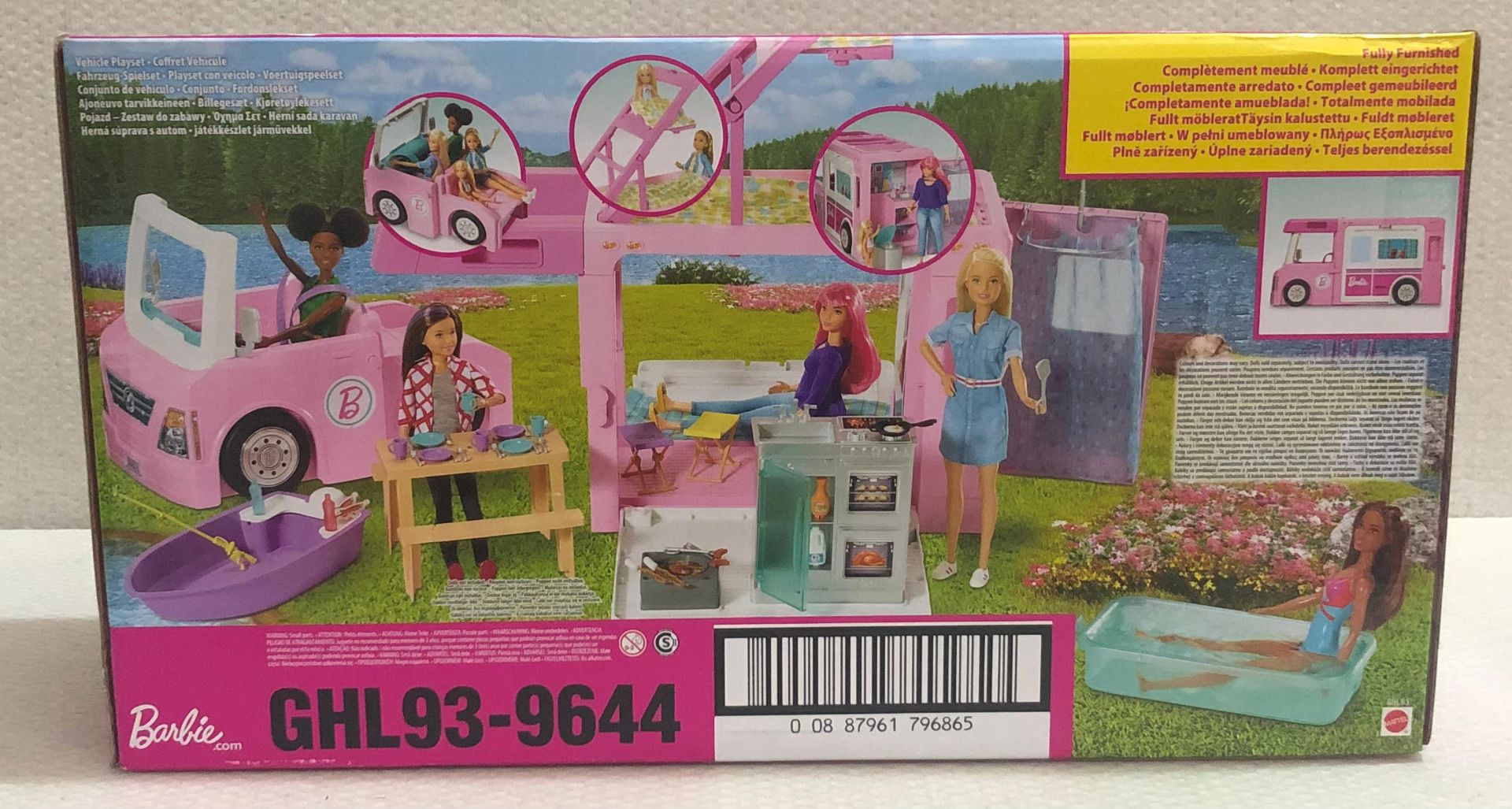 1 x Barbie 3-in-1 Dreamcamper - New/Boxed - Image 3 of 4