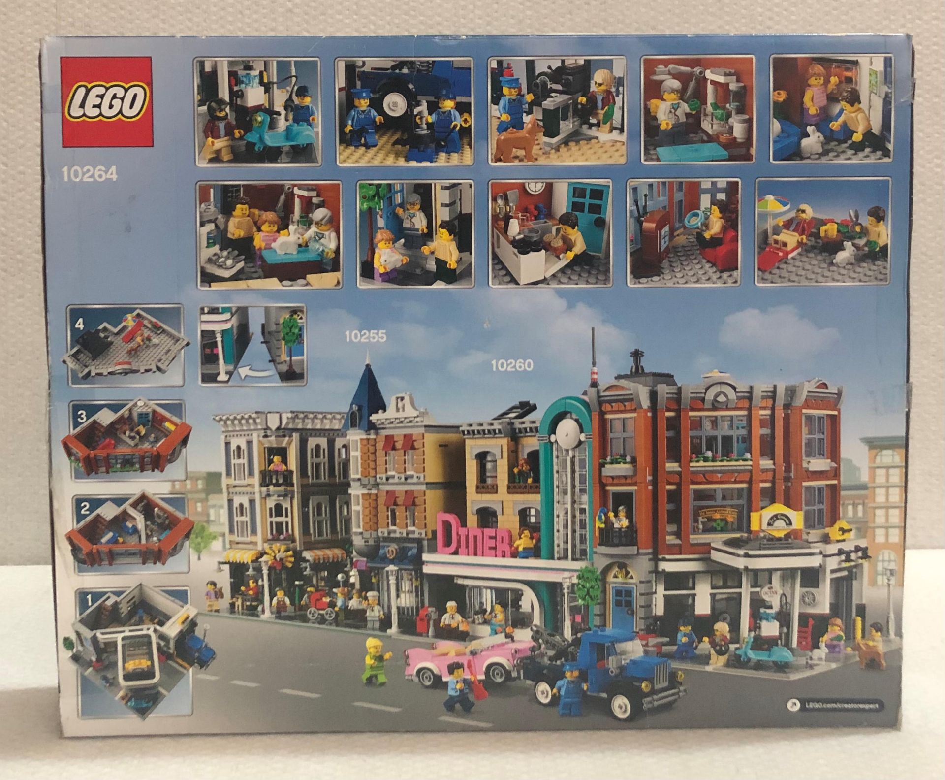 1 x Lego Creator Expert Corner Garage - Model 10264 - New/Boxed - Image 4 of 6