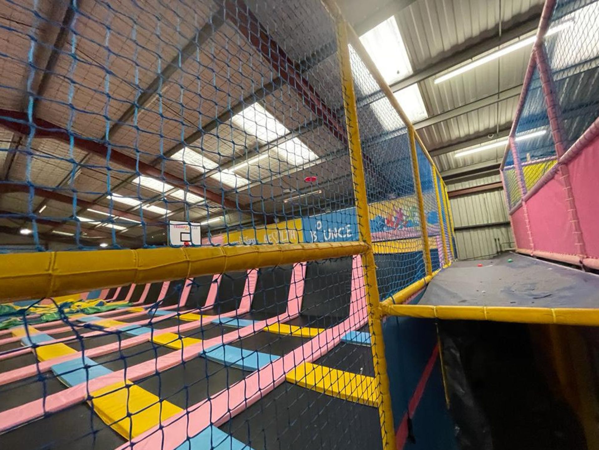 1 x Trampoline Park With Over 40 Interconnected Trampolines, Inflatable Activity Area, Waiting - Image 87 of 99